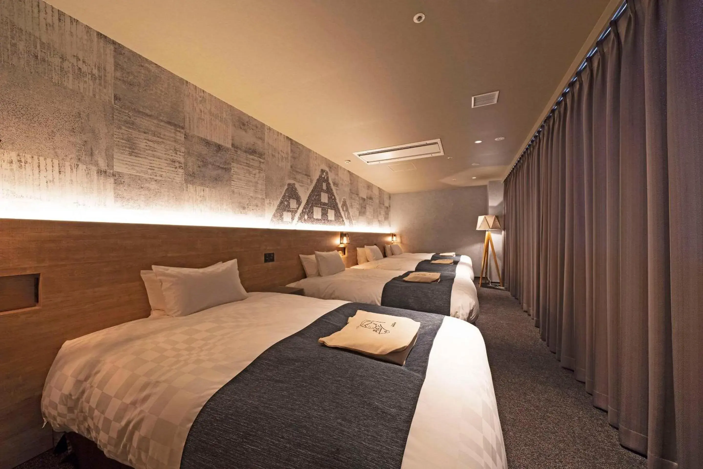 Bedroom, Bed in Hotel around Takayama, Ascend Hotel Collection