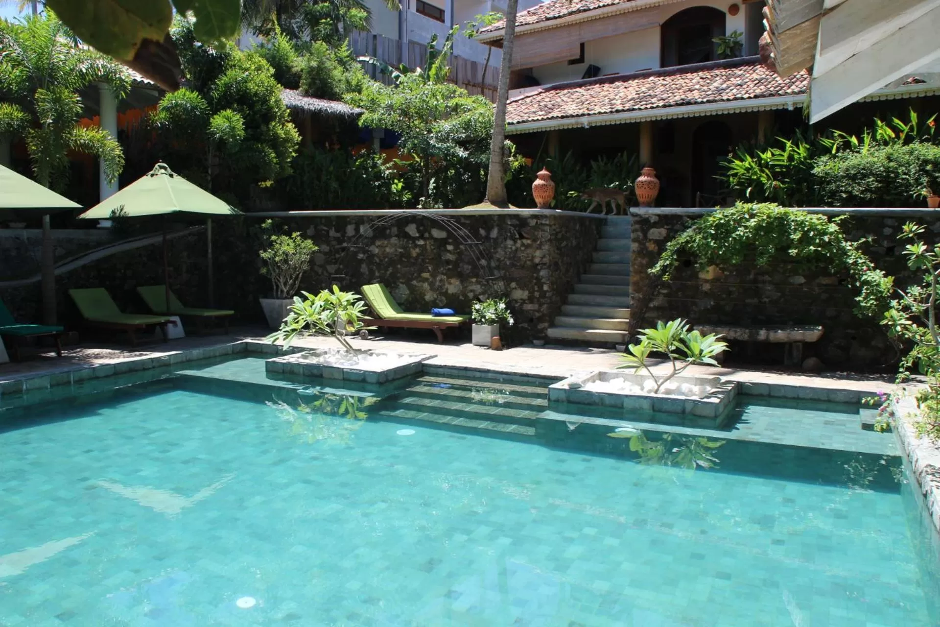 Swimming pool in The Spice House Mirissa