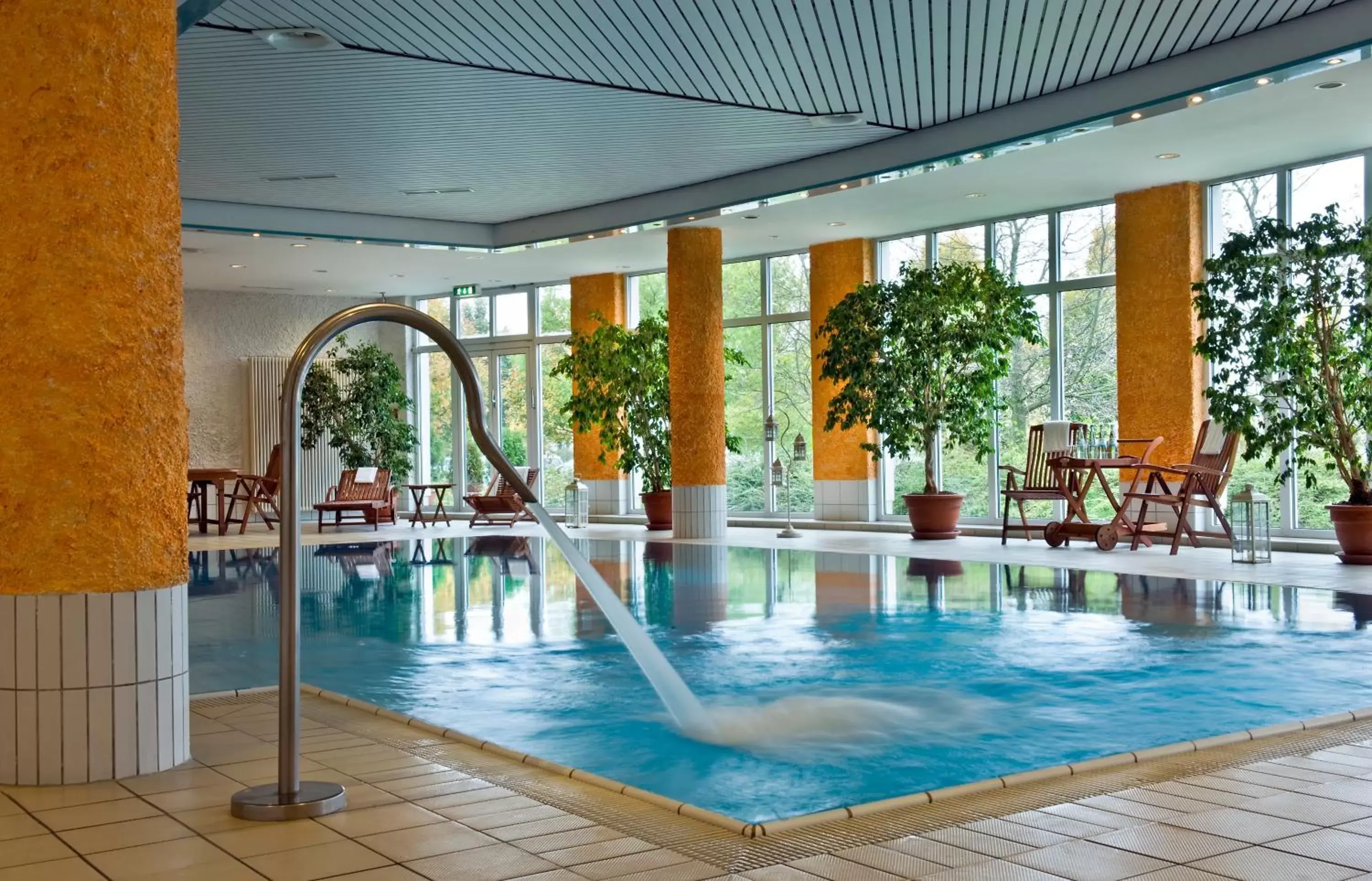 Swimming Pool in Congress Hotel Weimar by Mercure