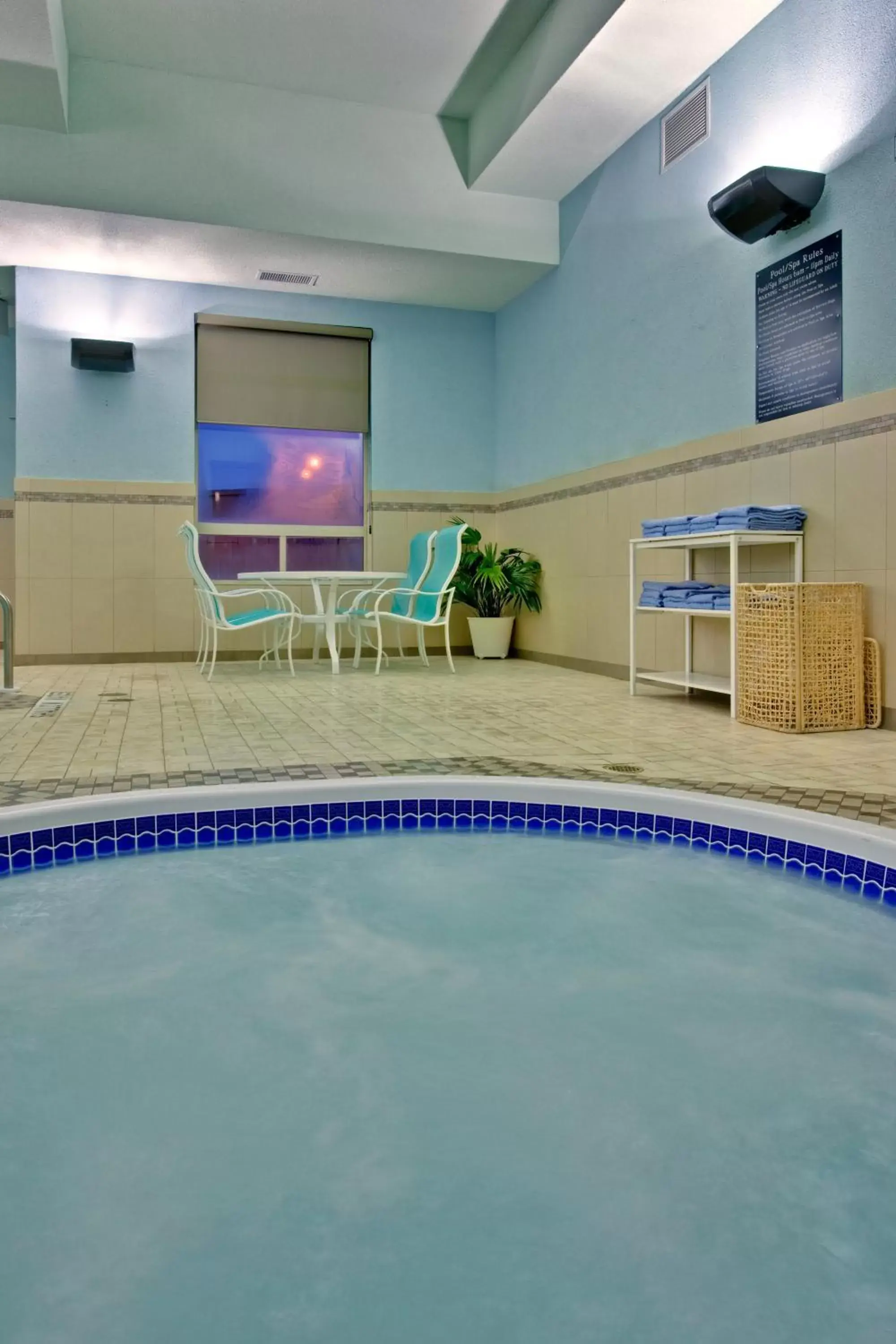 Swimming Pool in Holiday Inn Express Hotel & Suites-Edmonton South, an IHG Hotel