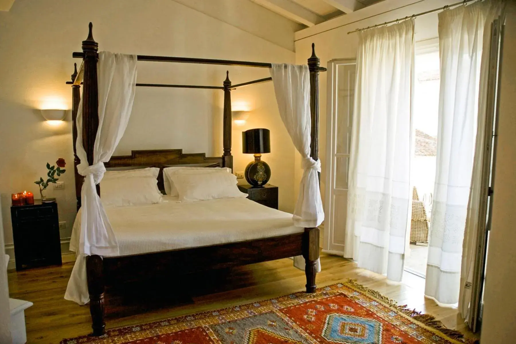 Bed in Tartheshotel