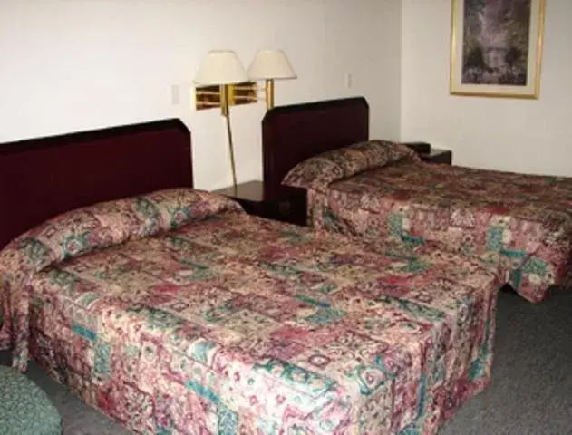 Bed in Knights Inn - Columbia