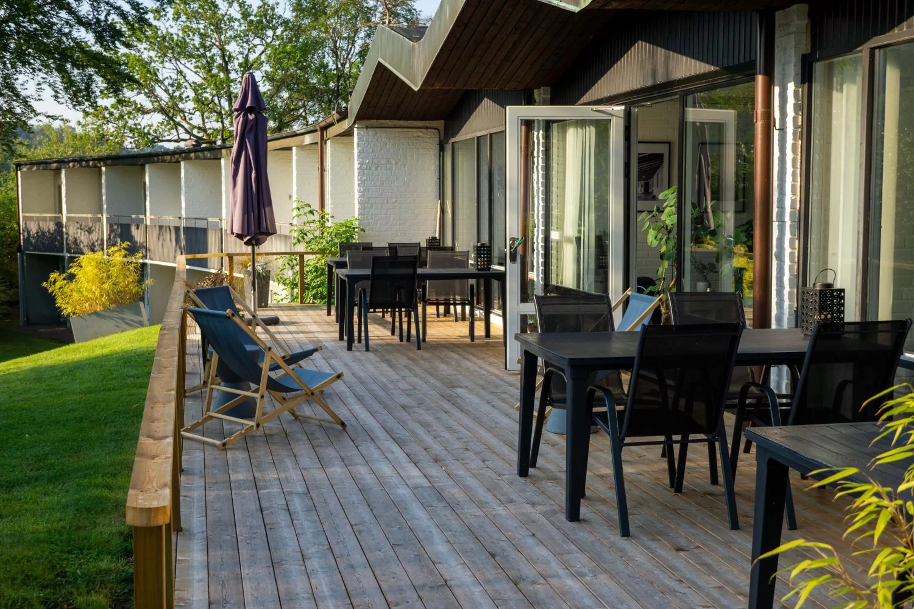 Balcony/Terrace in Hotell Solhem Park