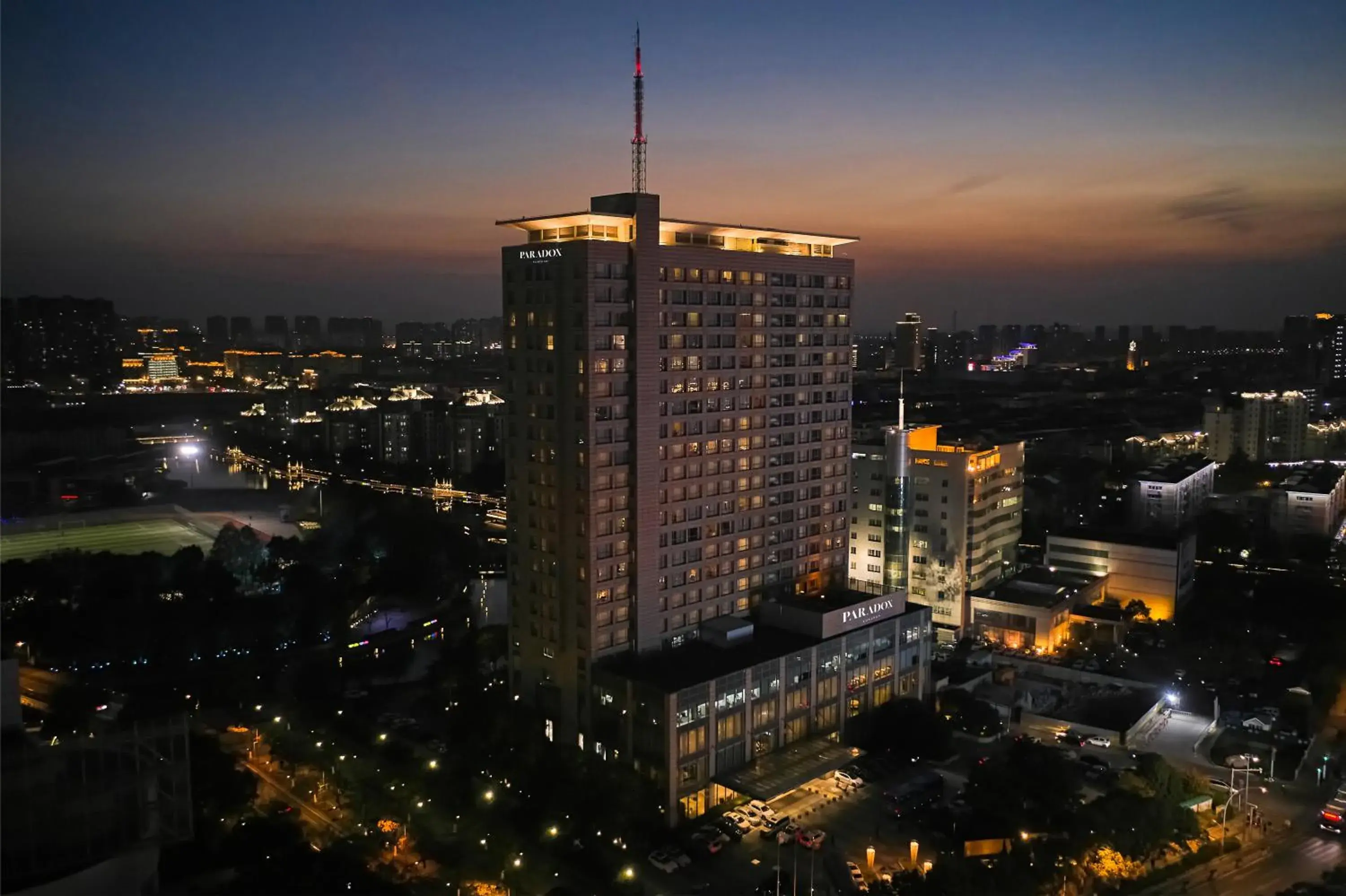 Property building, Bird's-eye View in Paradox Kunshan