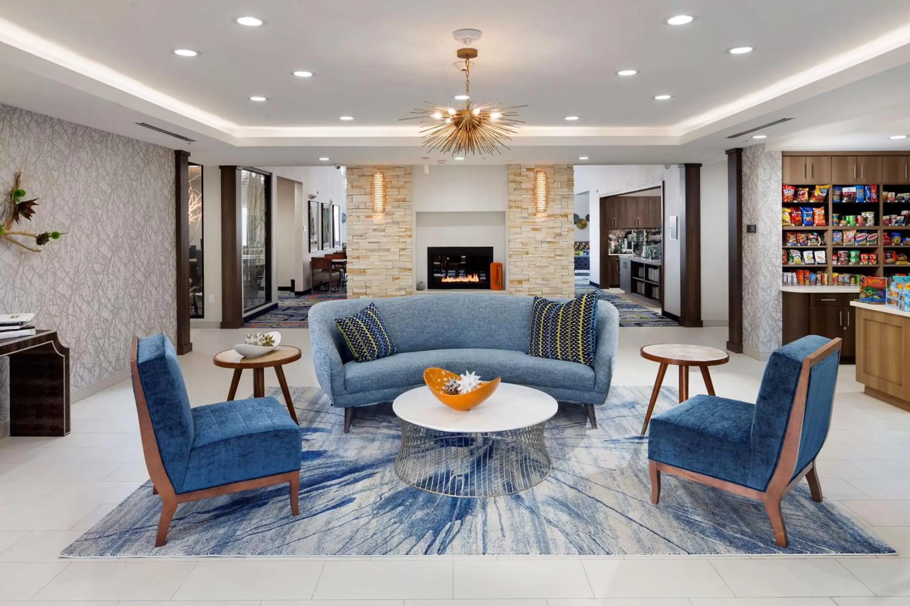 Lobby or reception, Seating Area in Homewood Suites by Hilton Houston/Katy Mills Mall