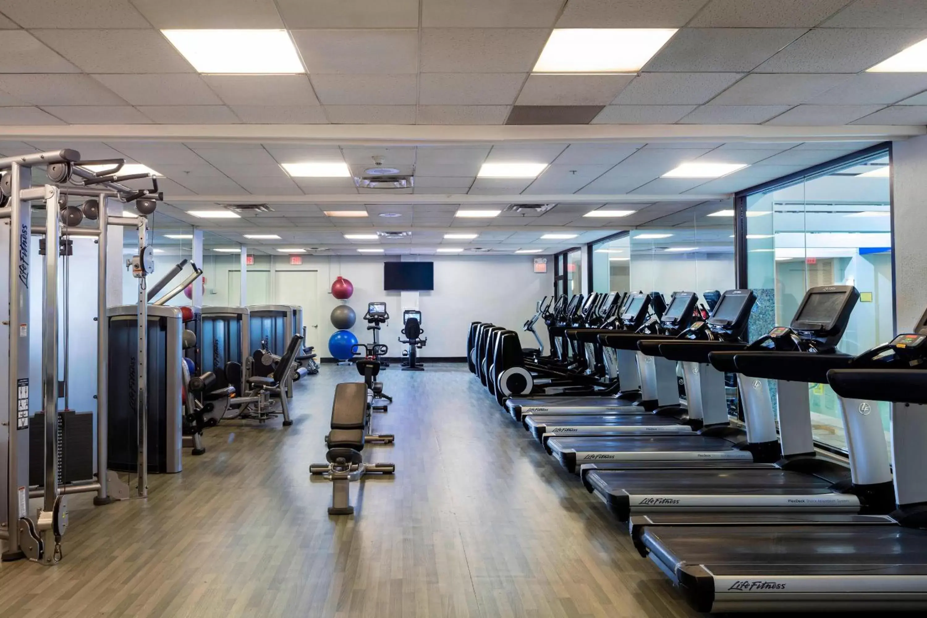 Fitness centre/facilities, Fitness Center/Facilities in Boston Marriott Newton