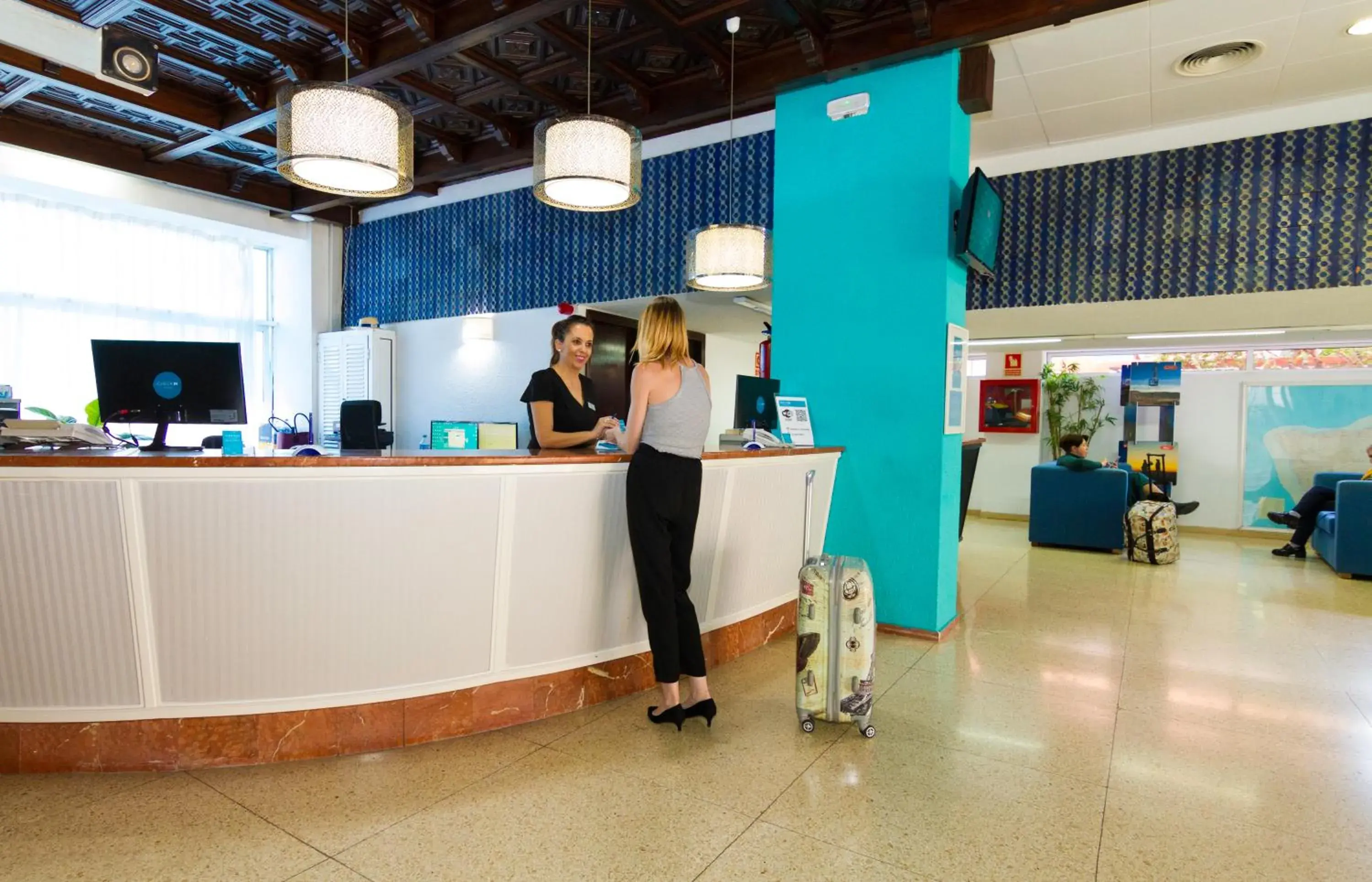 Lobby or reception in Checkin Concordia Playa Lobby or reception in Checkin Concordia Playa