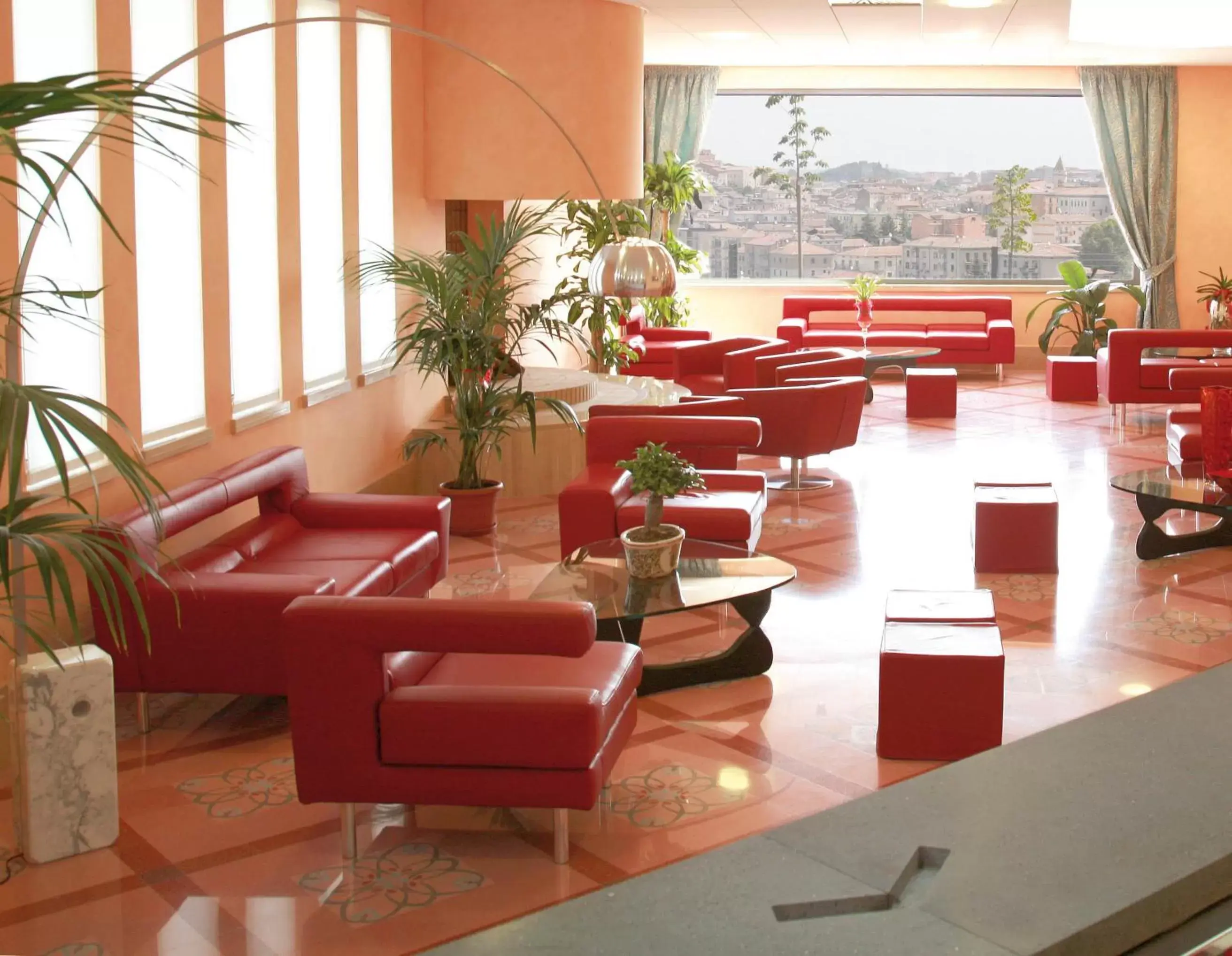 Communal lounge/ TV room, Lobby/Reception in don guglielmo panoramic Hotel & Spa
