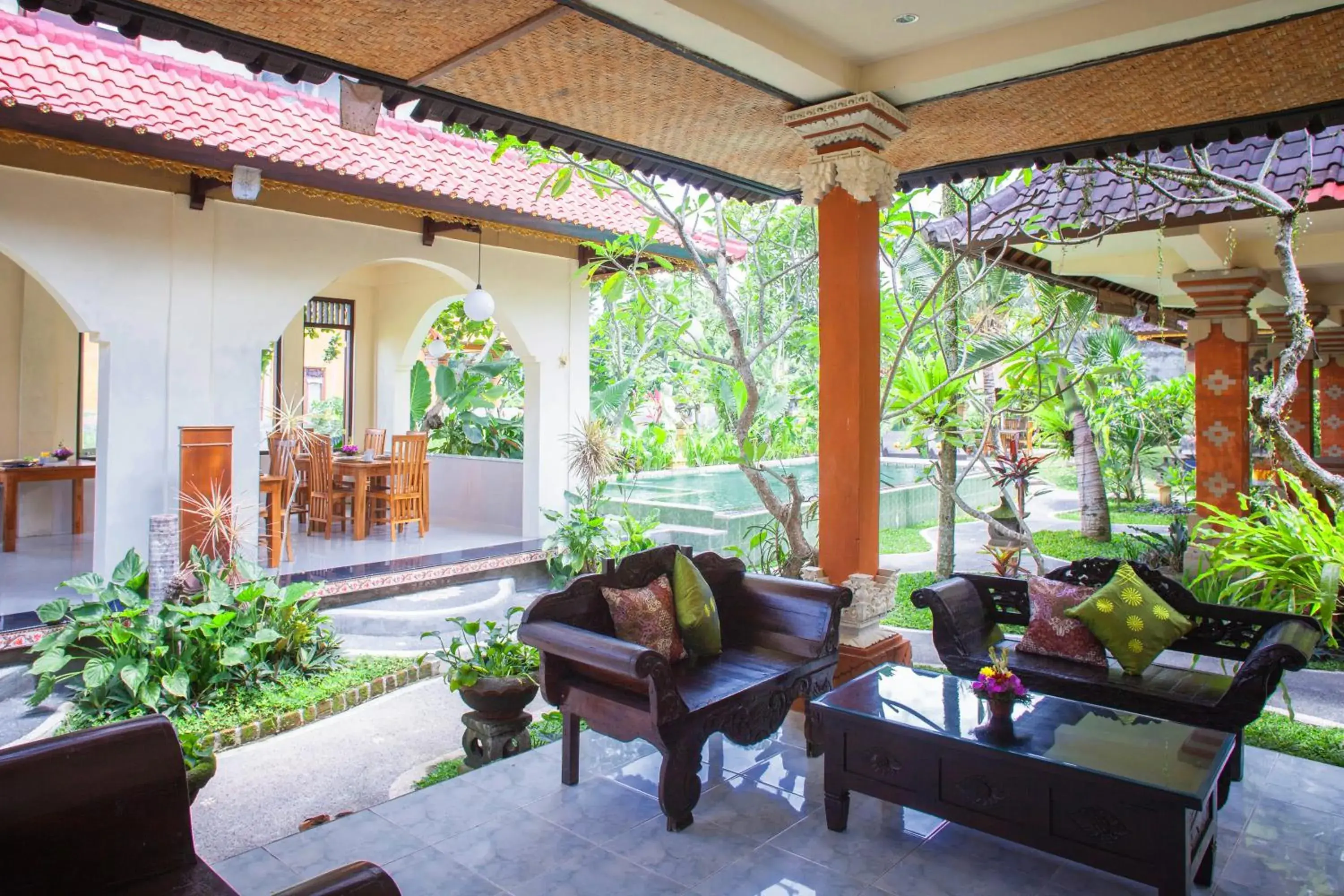 Lobby or reception in Ubud Kerta City Hotel Lobby or reception in Ubud Kerta City Hotel