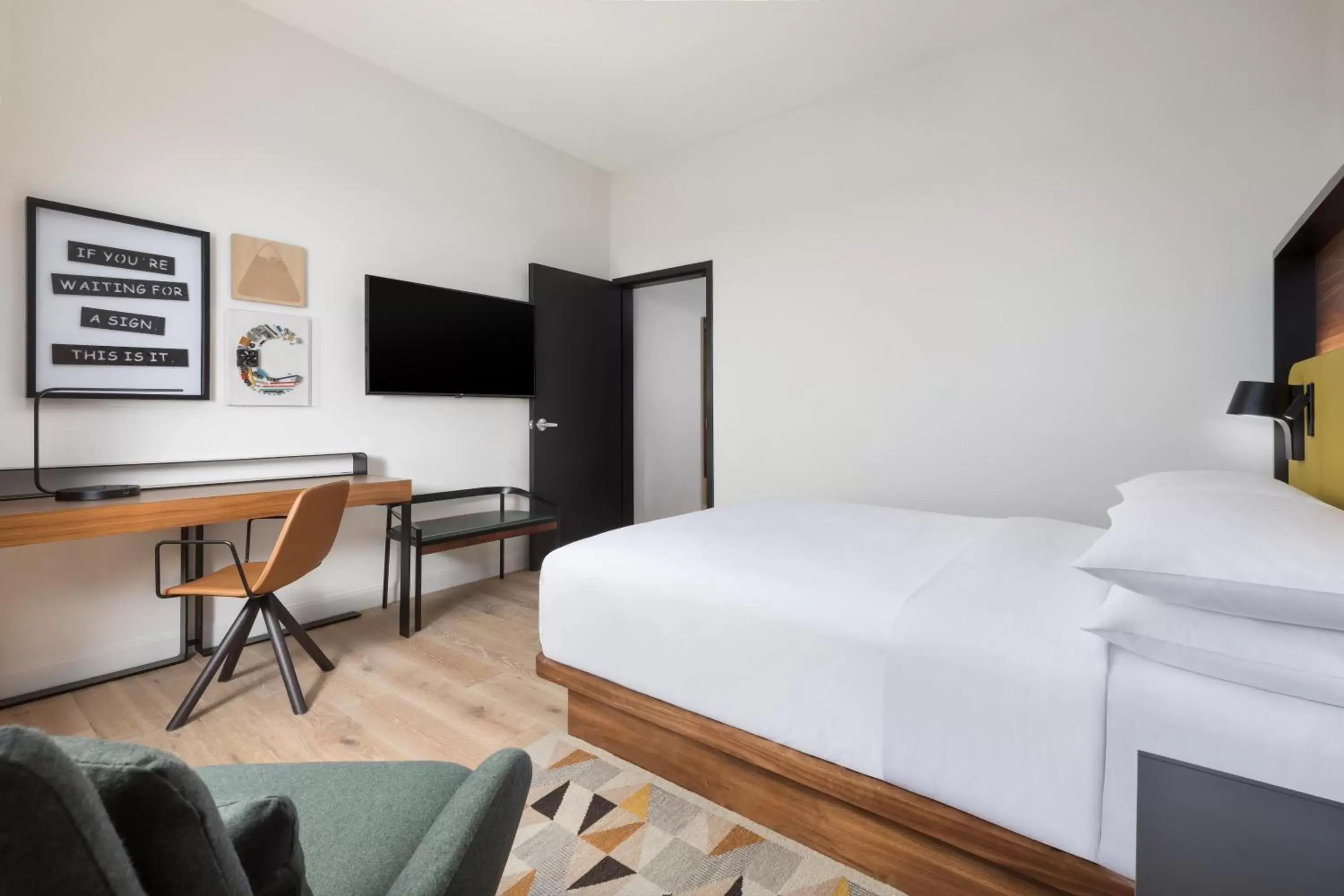One-Bedroom Queen Suite in Hyatt Centric Mountain View