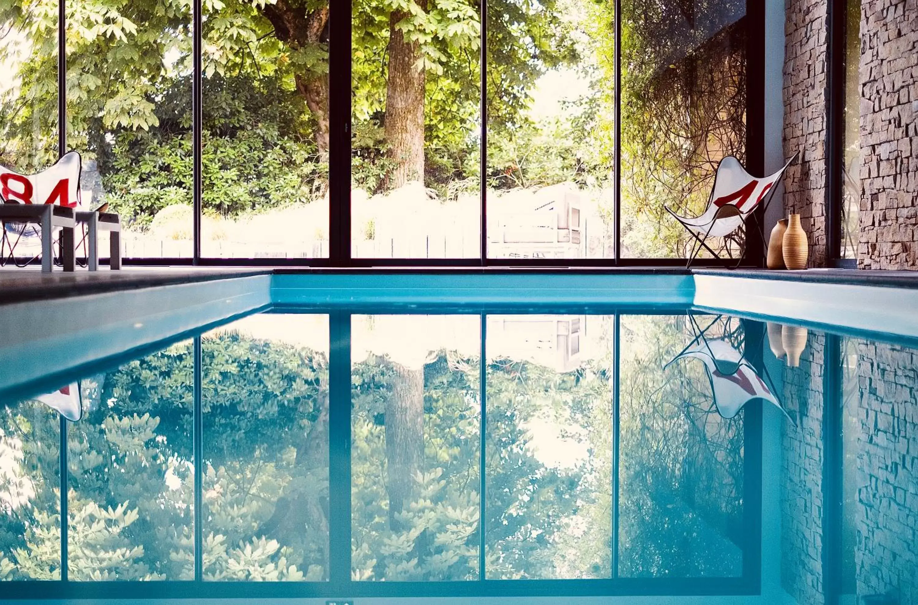 Swimming Pool in Manoir des Eperviers