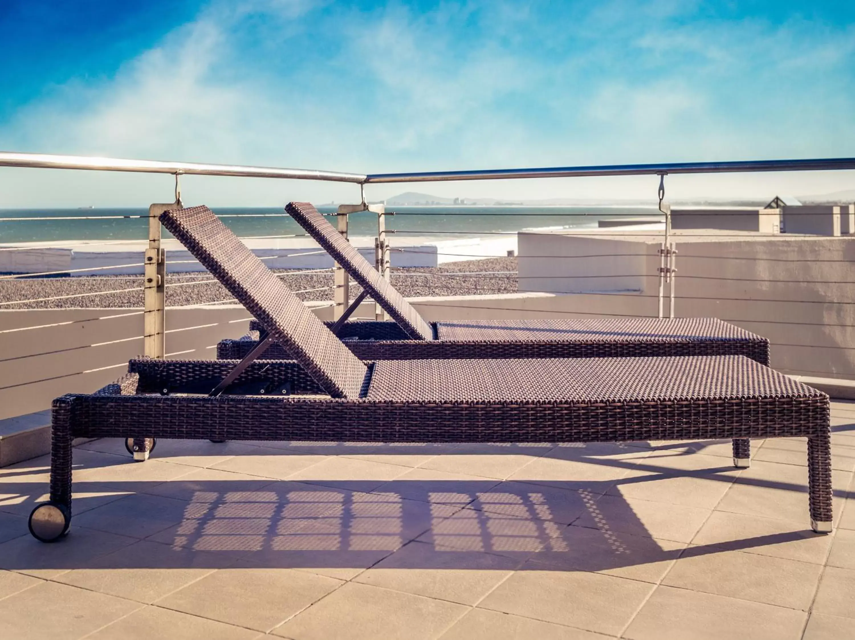 Patio, Balcony/Terrace in Lagoon Beach Hotel & Spa