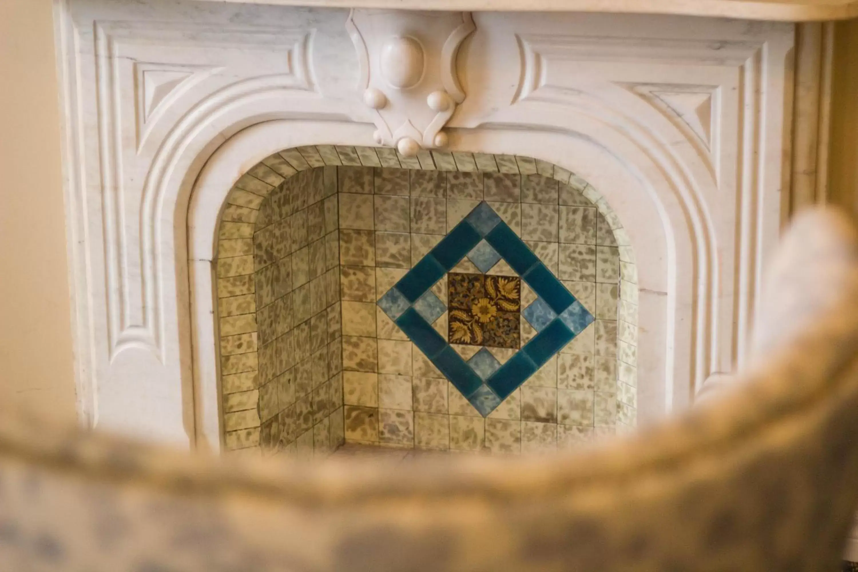 Decorative detail in Hotel Champlain