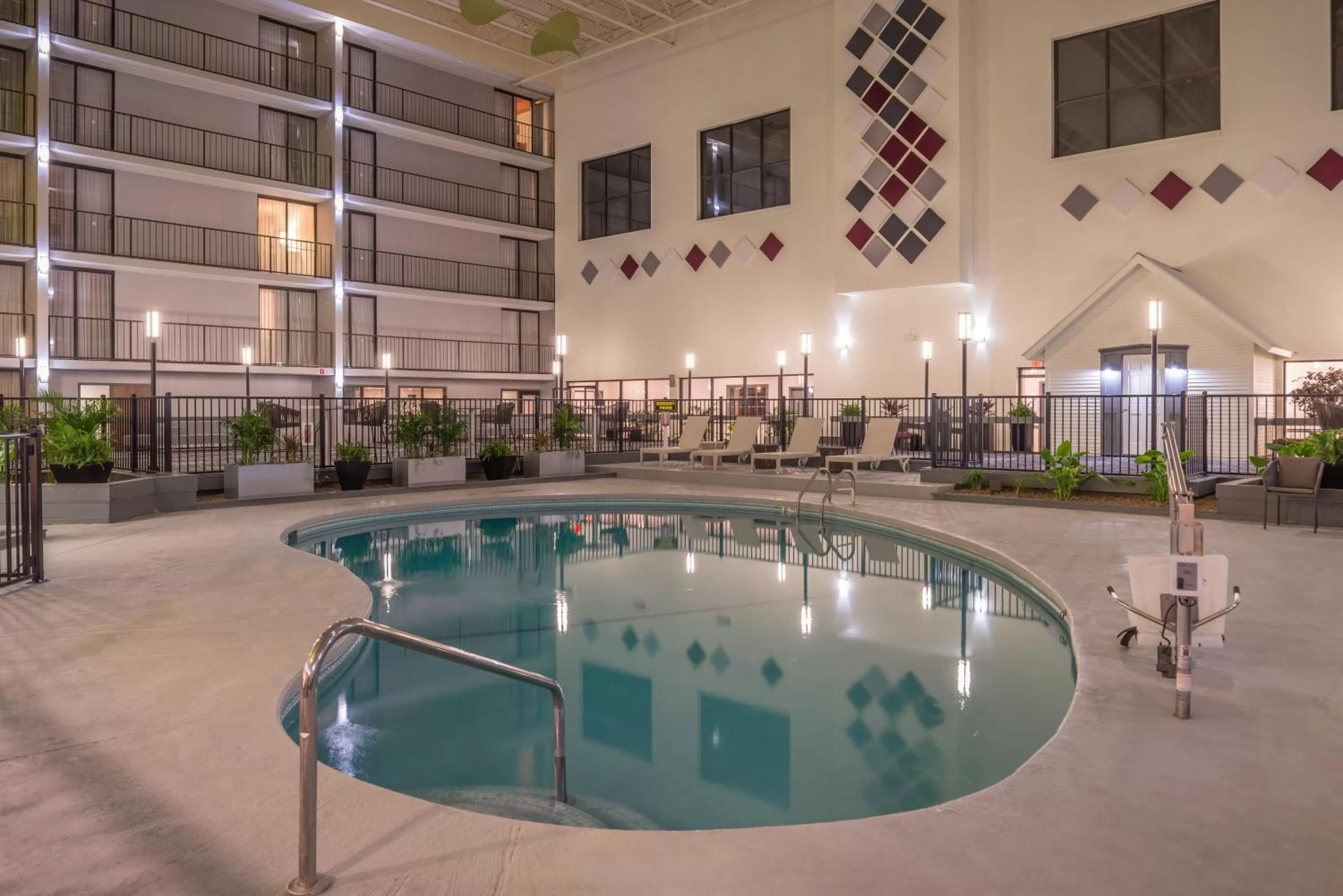Swimming pool in Holiday Inn Auburn-Finger Lakes Region by IHG