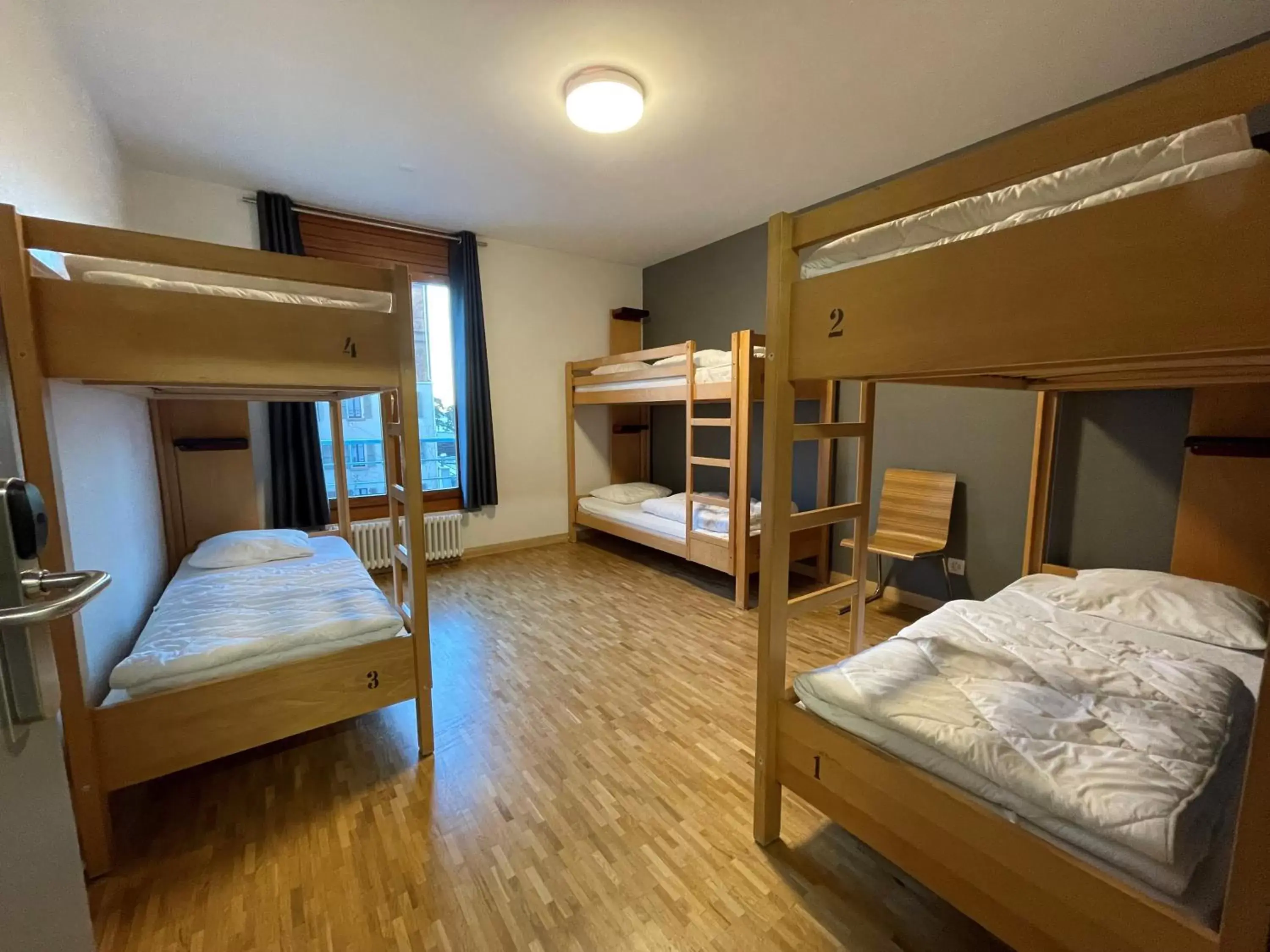 Bedroom, Bed in Geneva Hostel Bedroom, Bed in Geneva Hostel