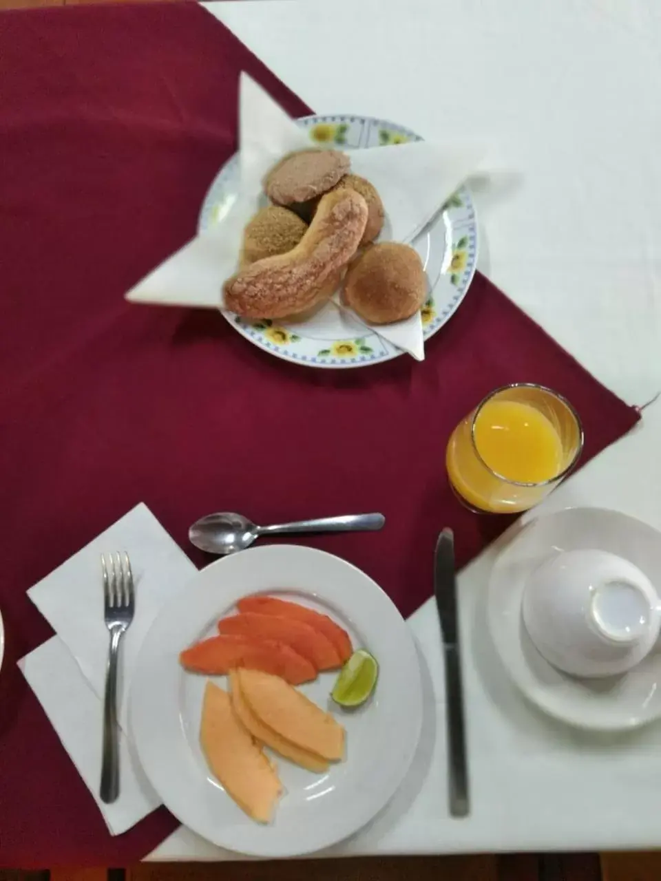 Breakfast in Hotel San Luis