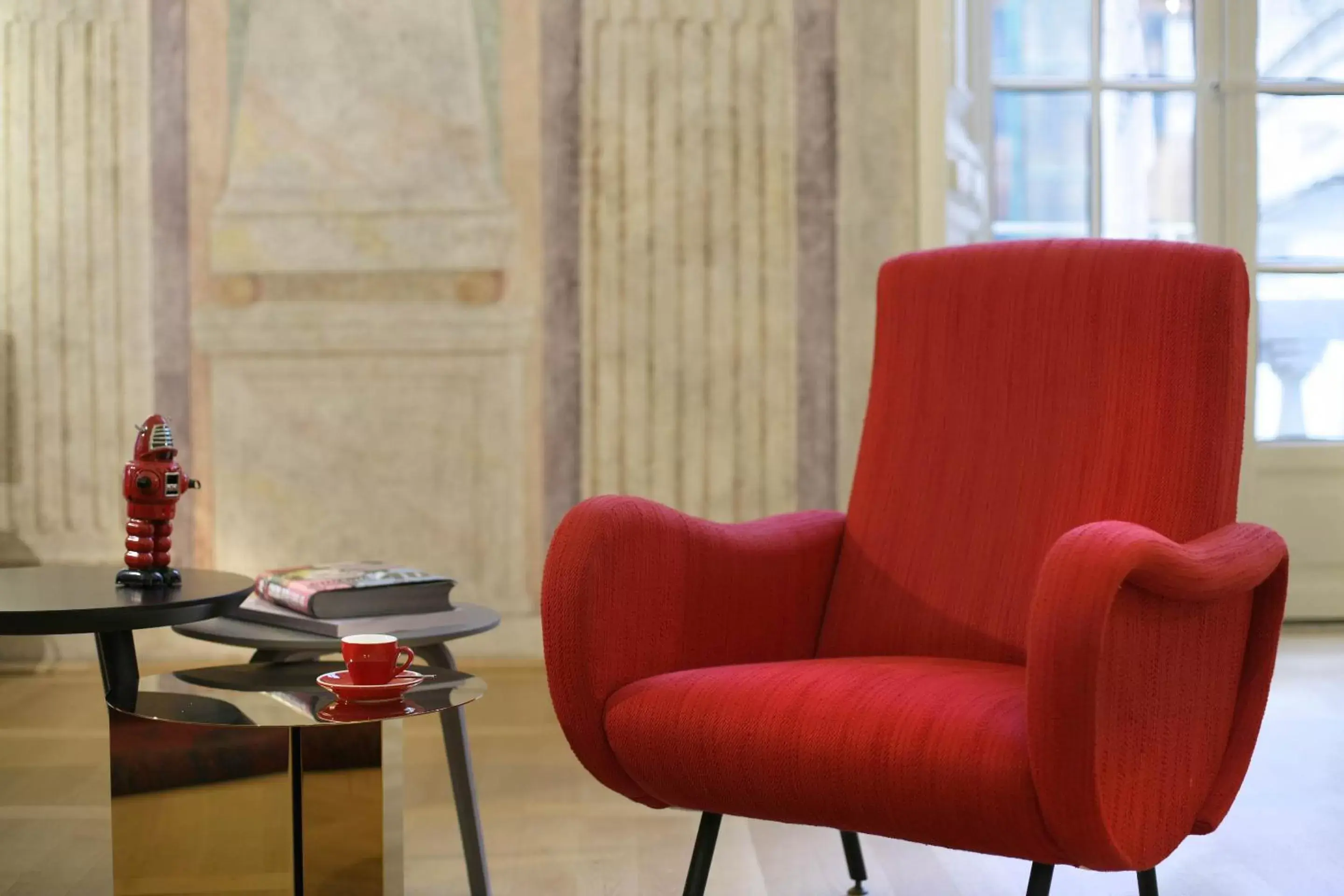 Communal lounge/ TV room, Seating Area in Hotel Palazzo Grillo