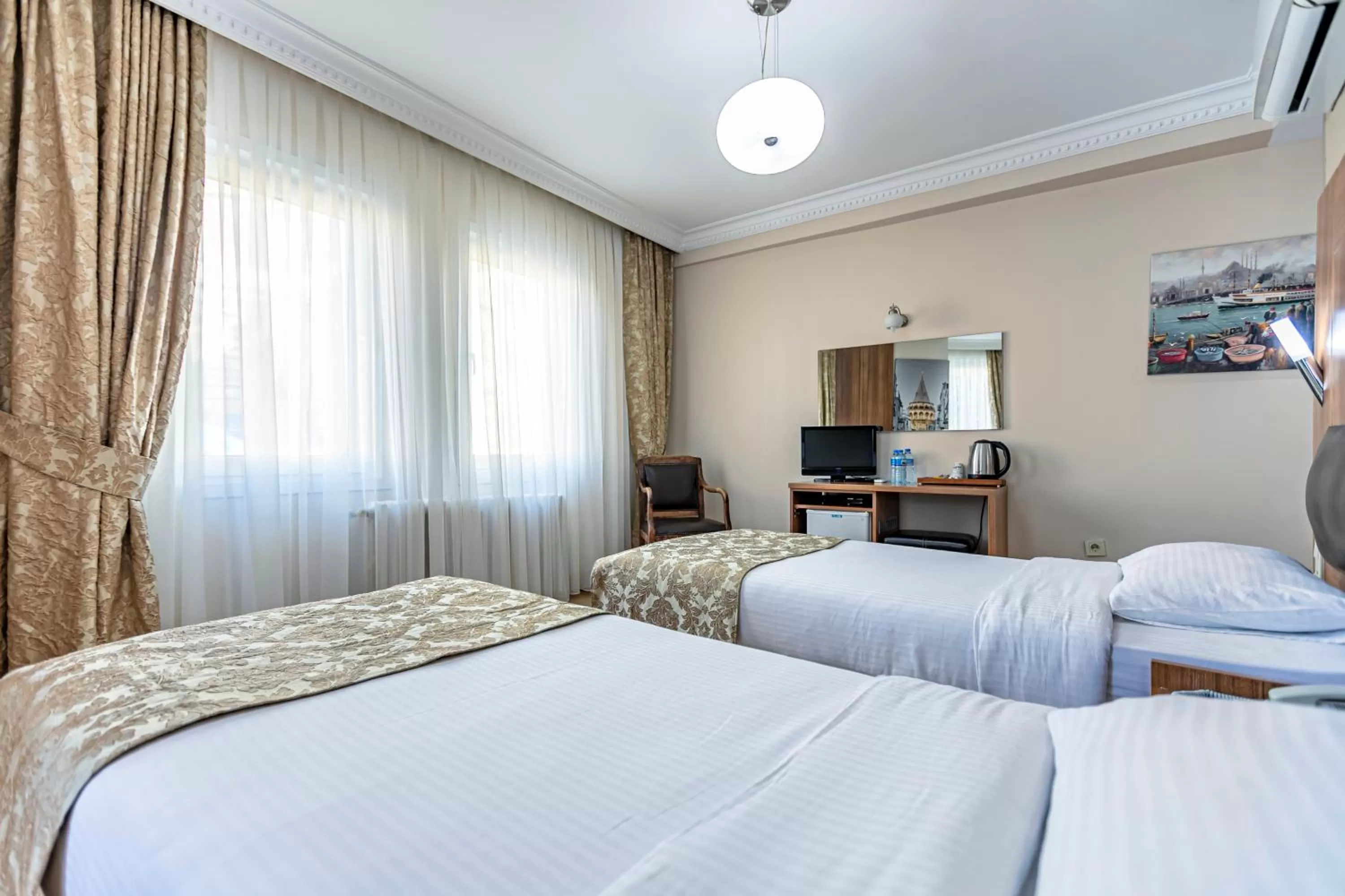 Bed in Elasophia Hotel