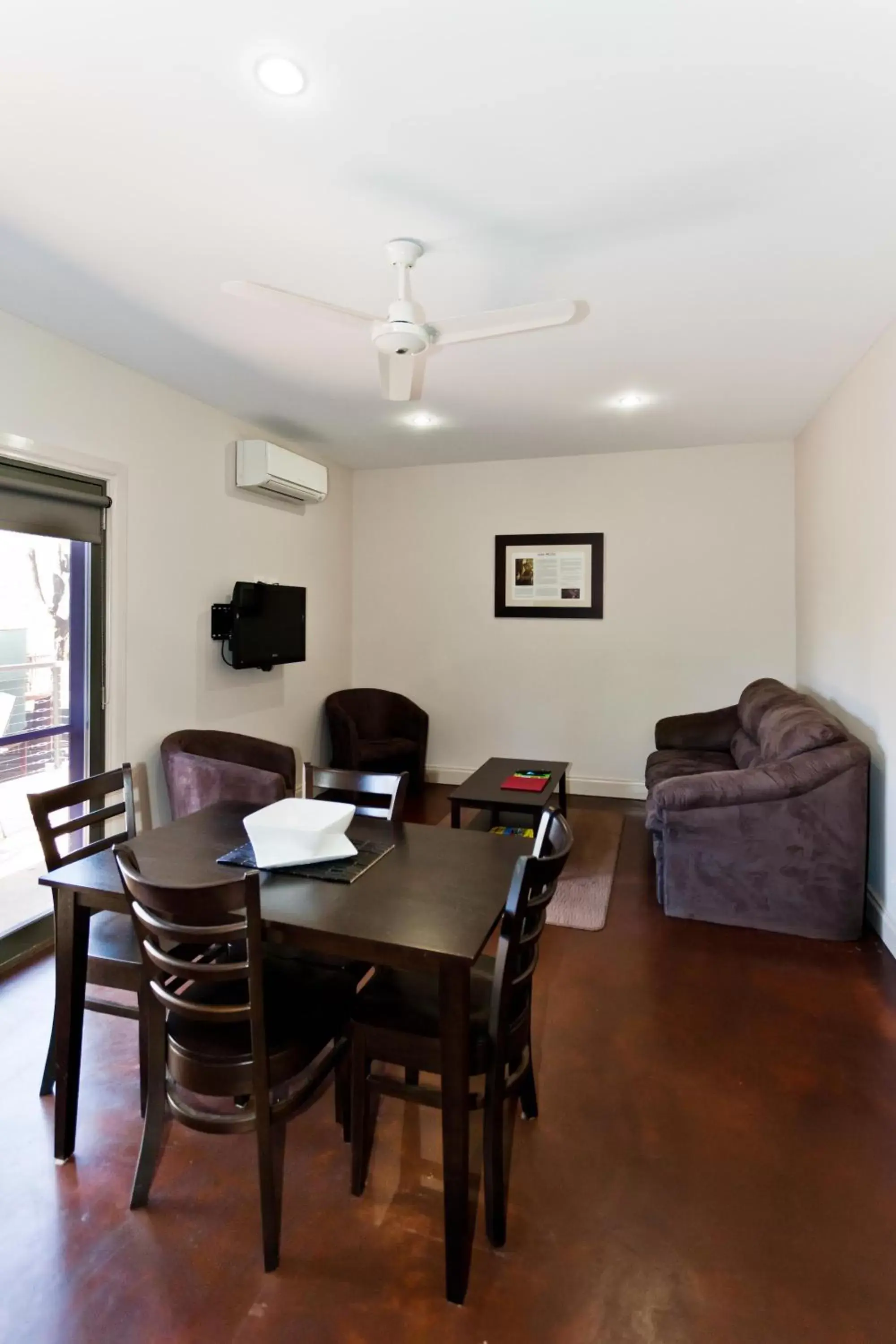 Living room, Dining Area in Alice On Todd Apartments