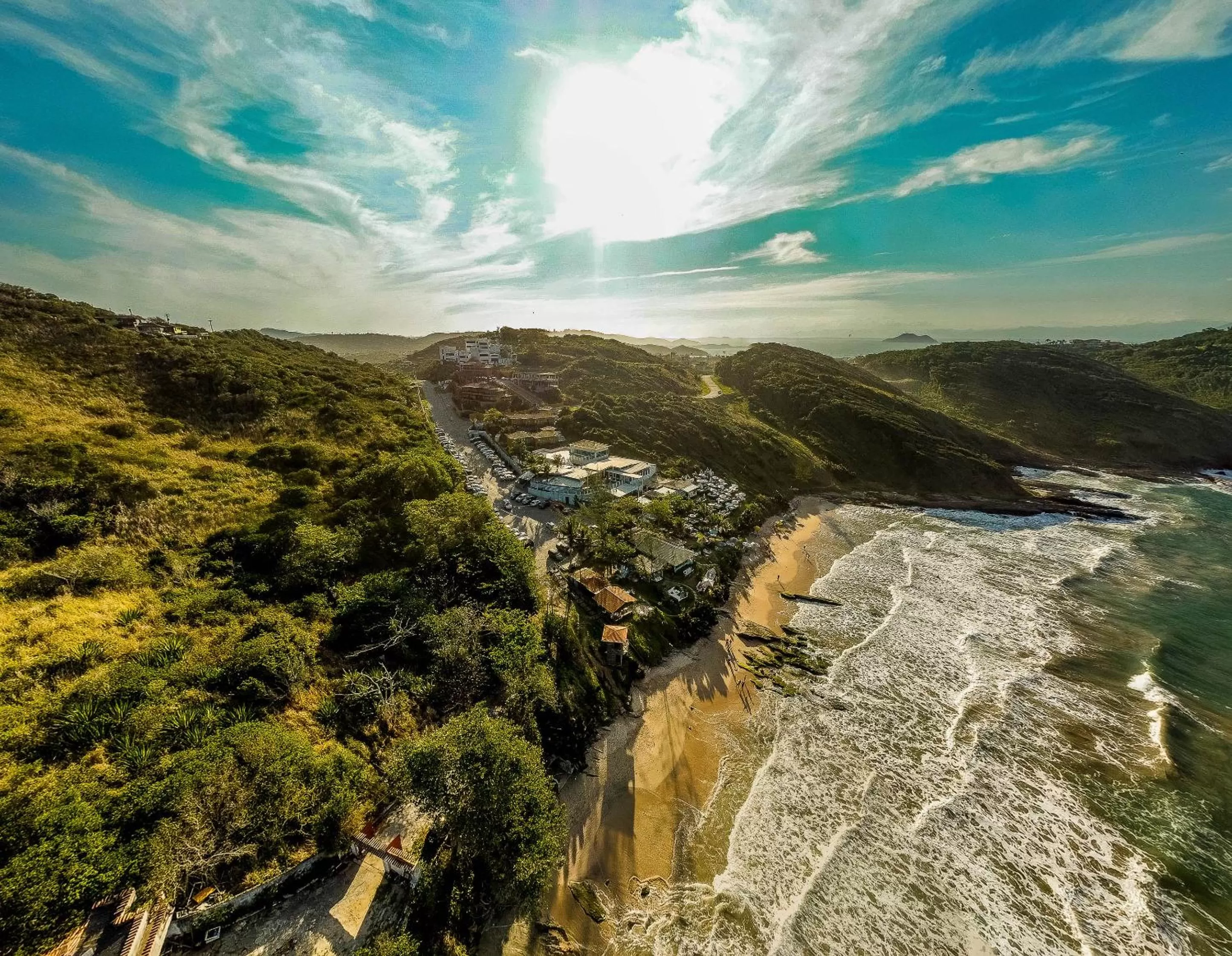 Bird's eye view in Hotel Pousada Brava Club