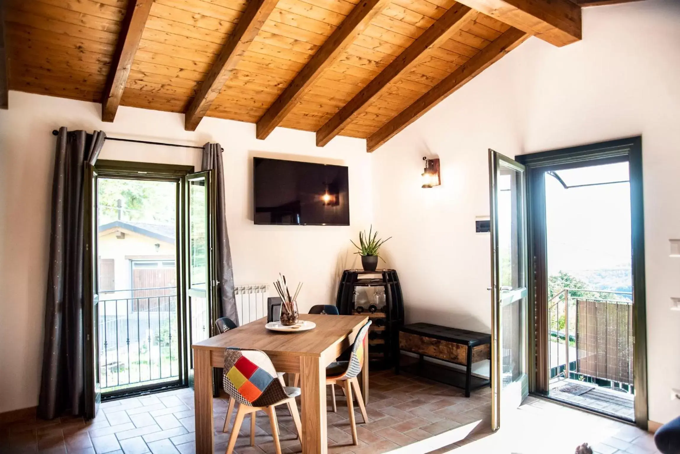 Dining Area in B & B CA’ D’ OLINA