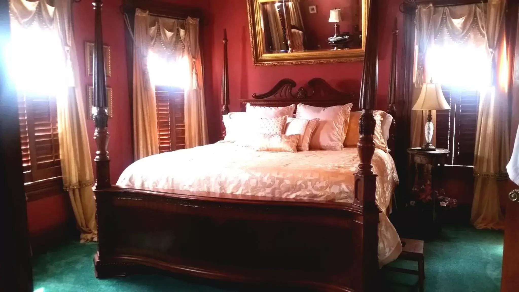 Bed in Thomasville Bed and Breakfast