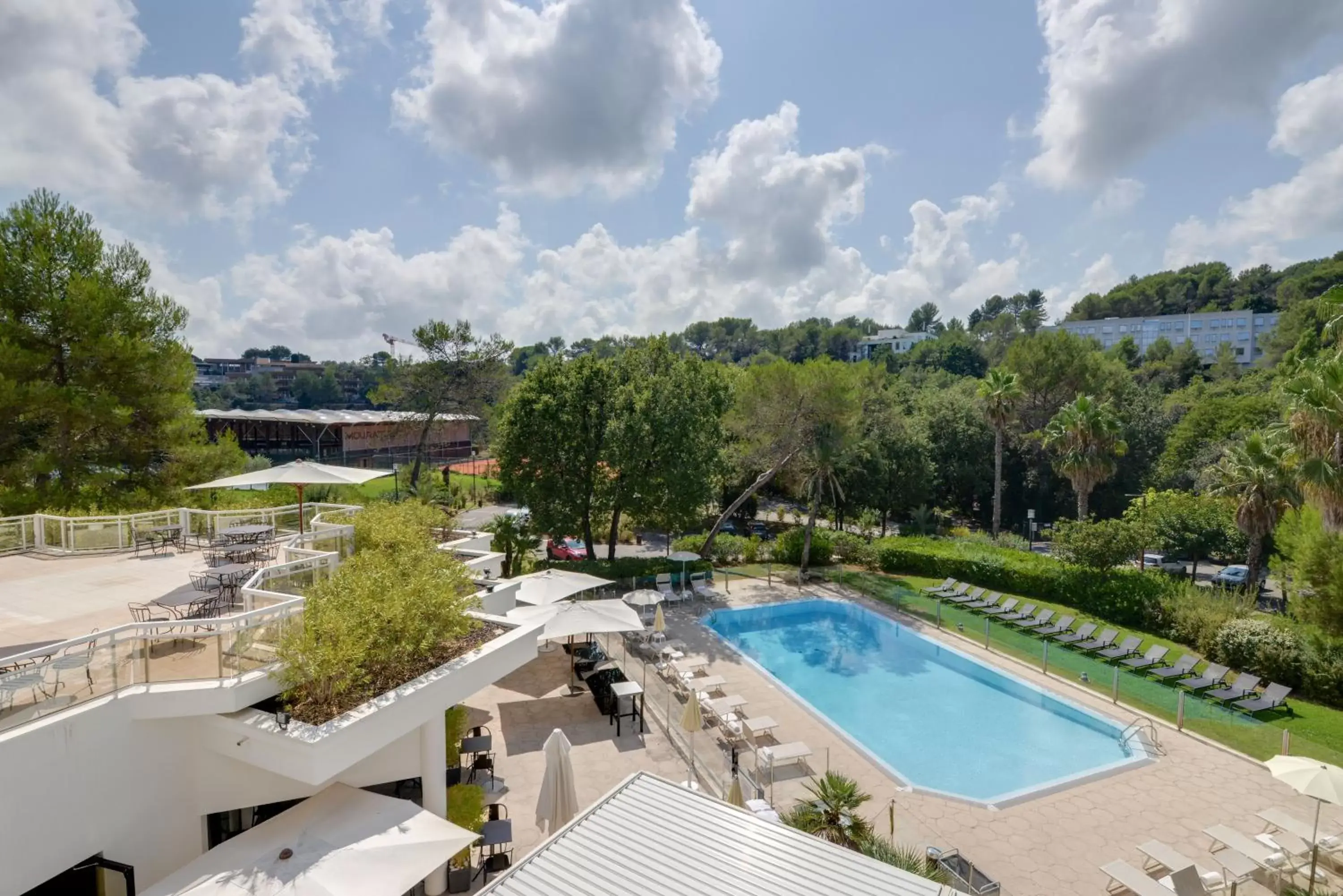 Pool View in Mouratoglou Hotel & Resort