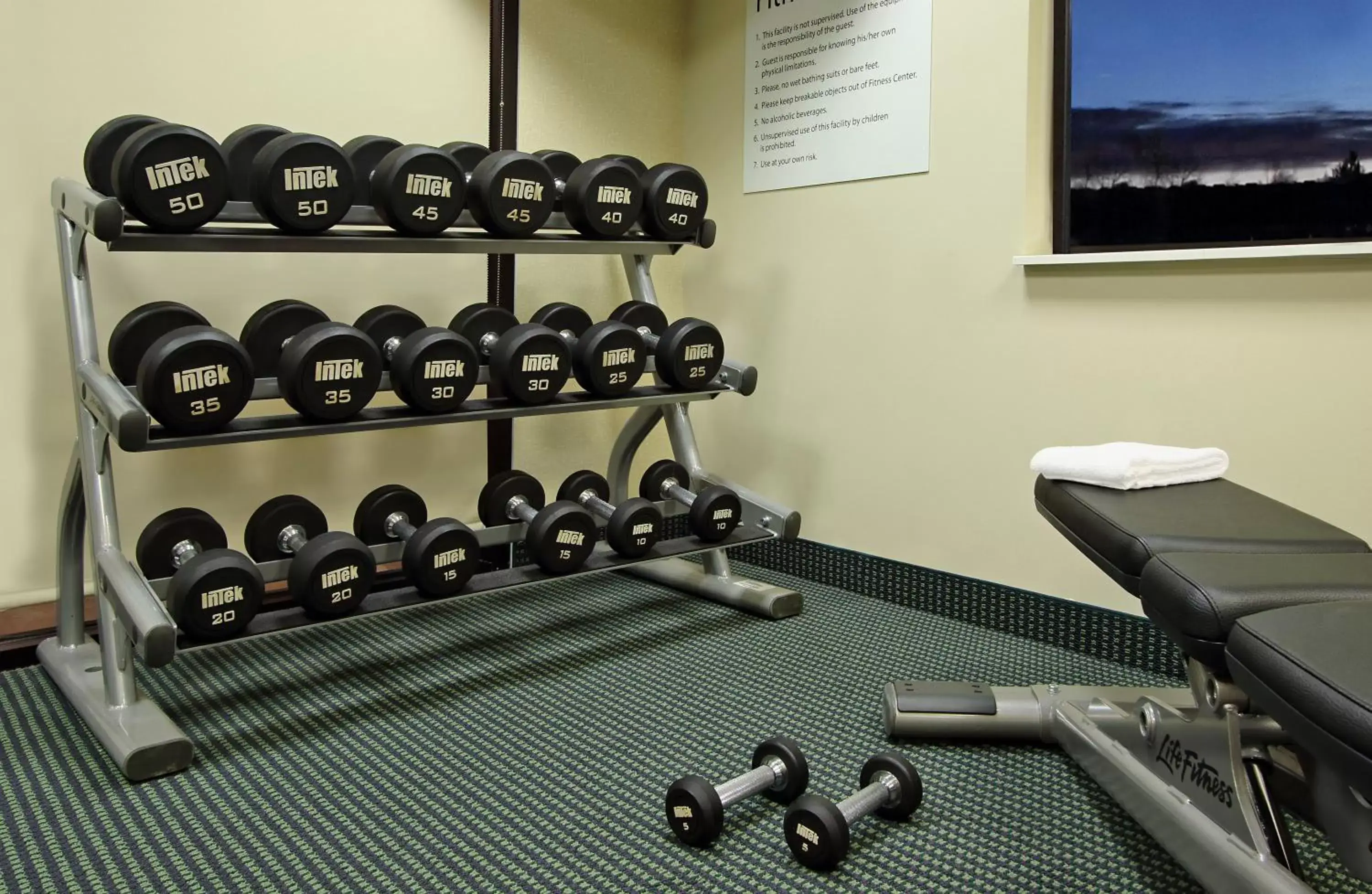 Fitness centre/facilities, Fitness Center/Facilities in Holiday Inn Express - Colorado Springs - First & Main, an IHG Hotel