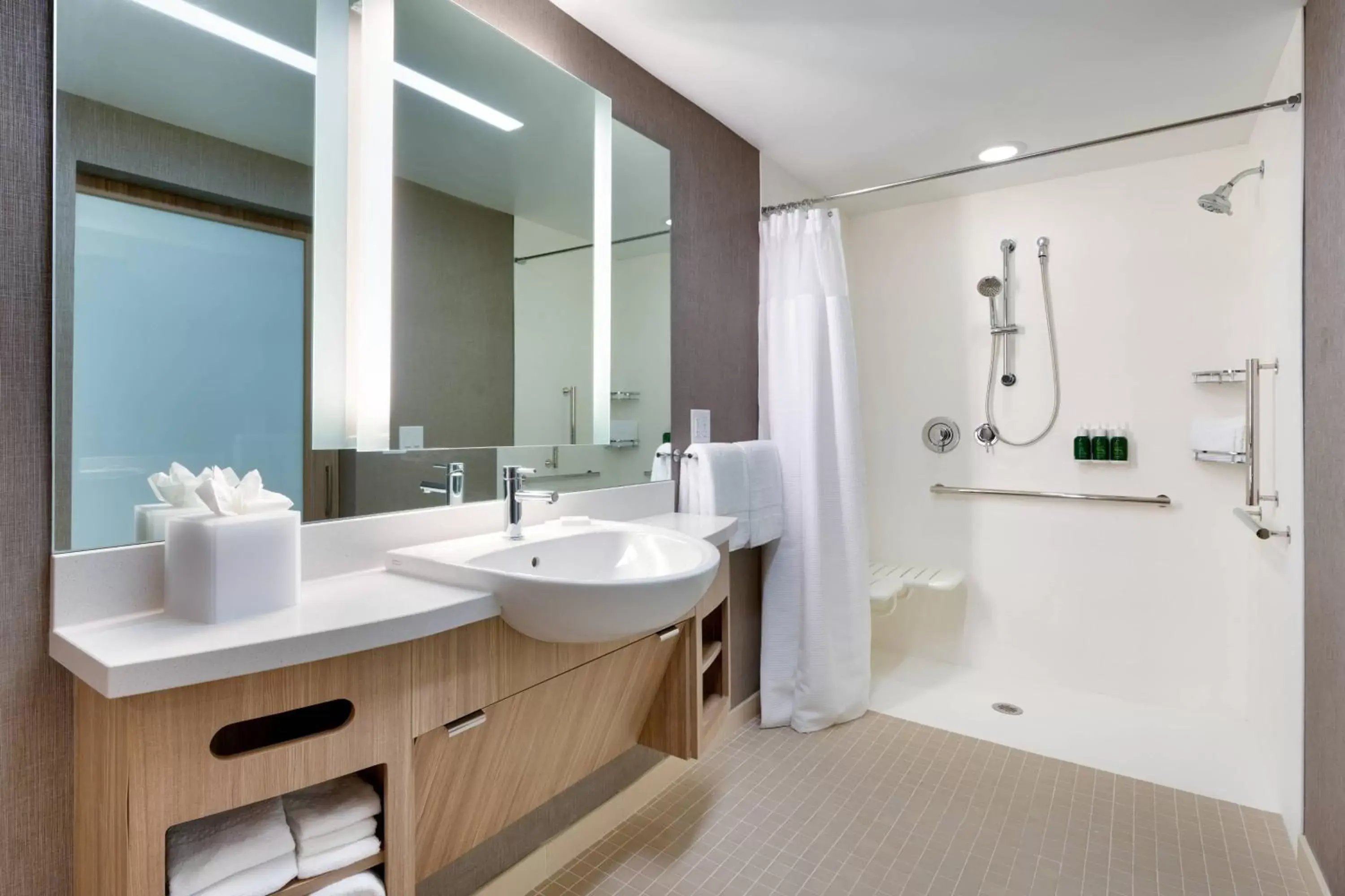 Bathroom in SpringHill Suites by Marriott Salt Lake City Sugar House