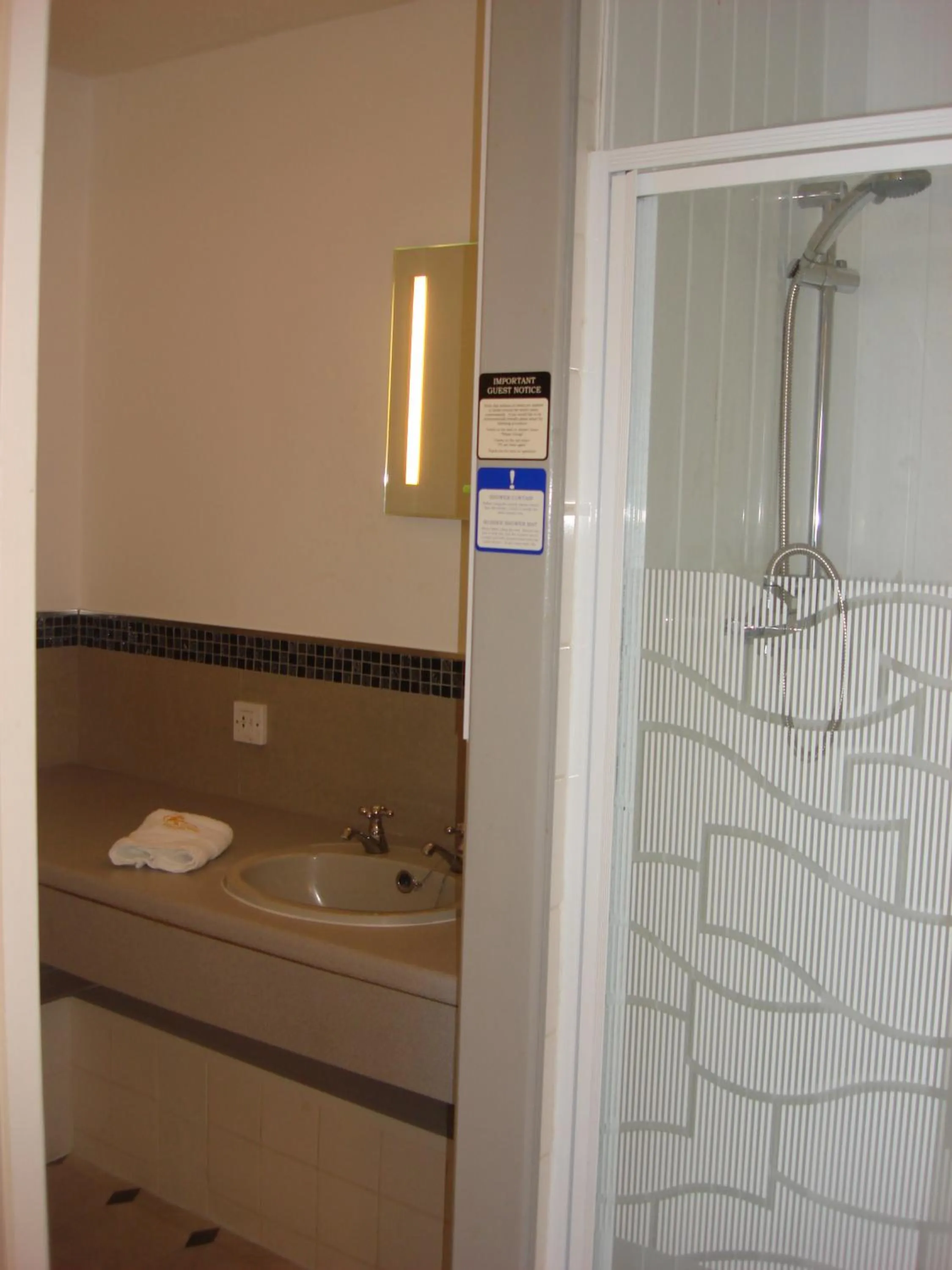 Bathroom in Yellow Mountain Hotel