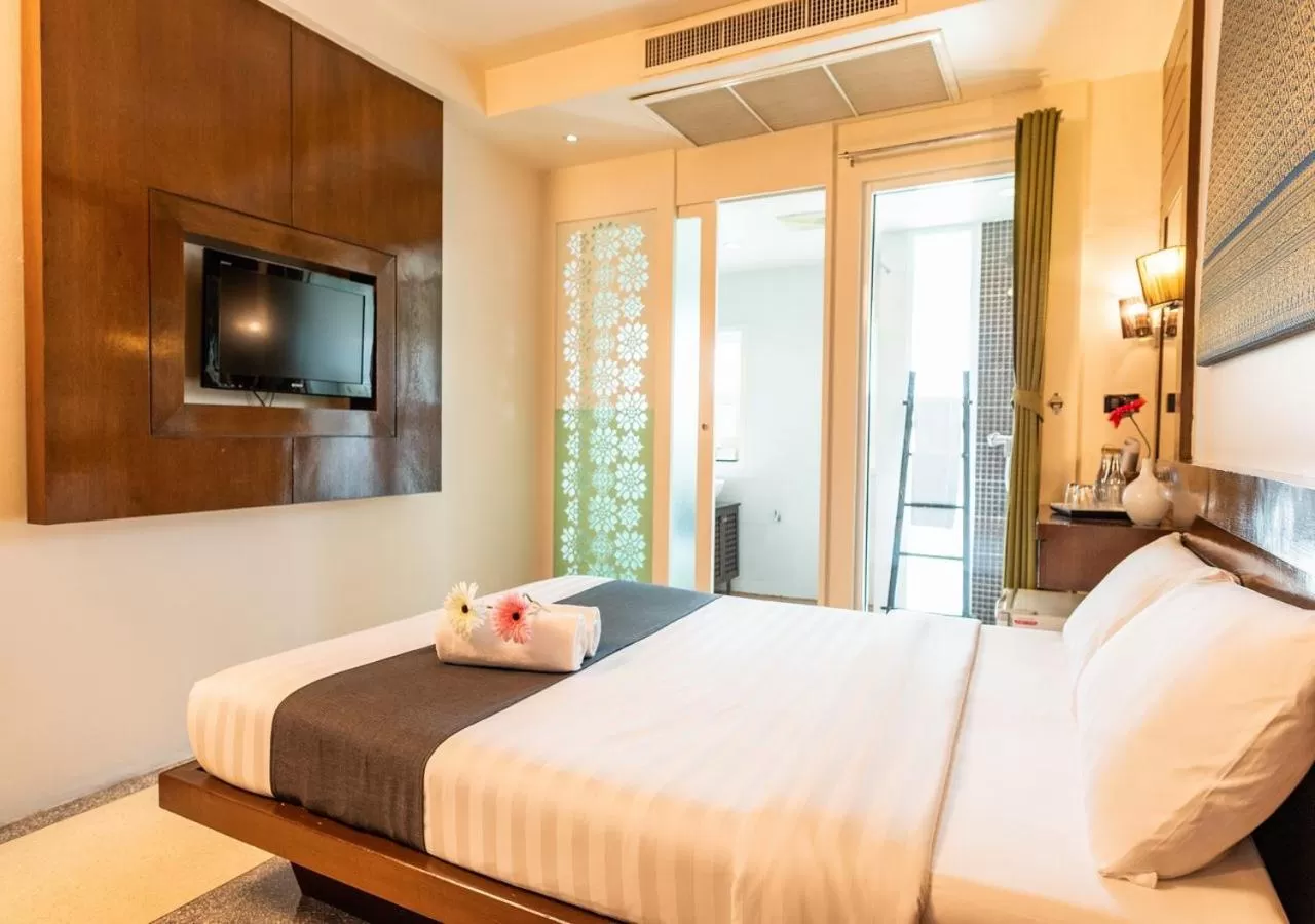 Bedroom, Bed in D&D Inn Khaosan