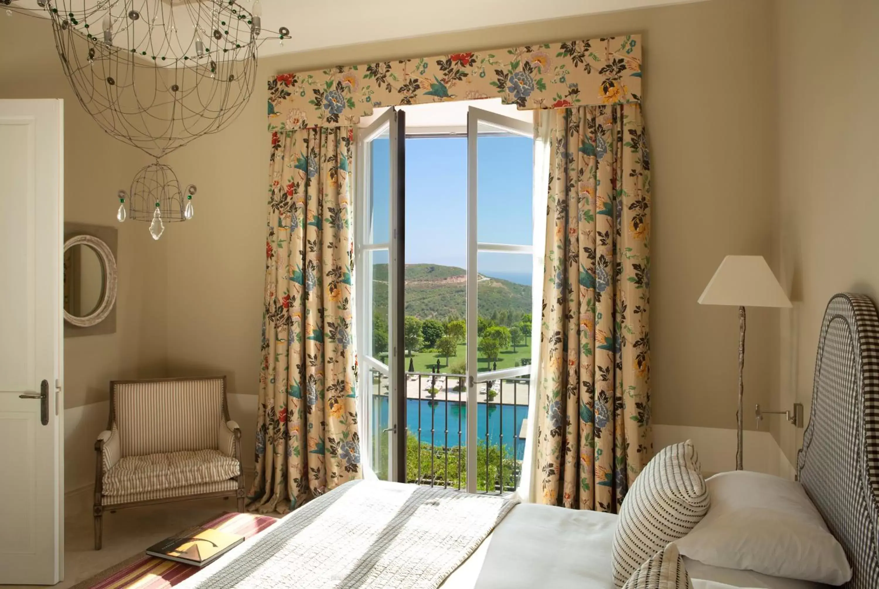 Balcony/Terrace, Mountain View in Finca Cortesin Hotel Golf & Spa