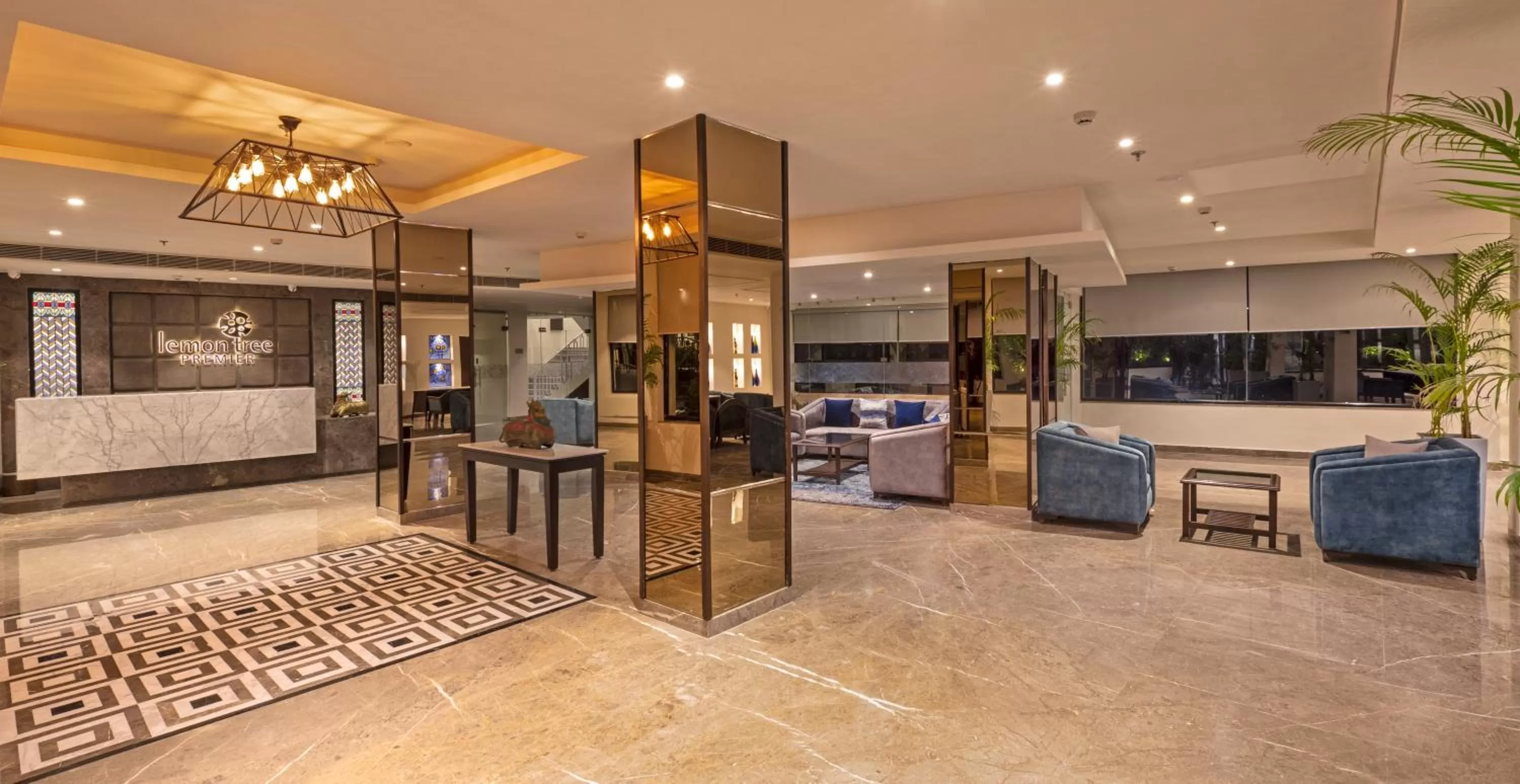 Lobby or reception in Lemon Tree Premier, Rishikesh