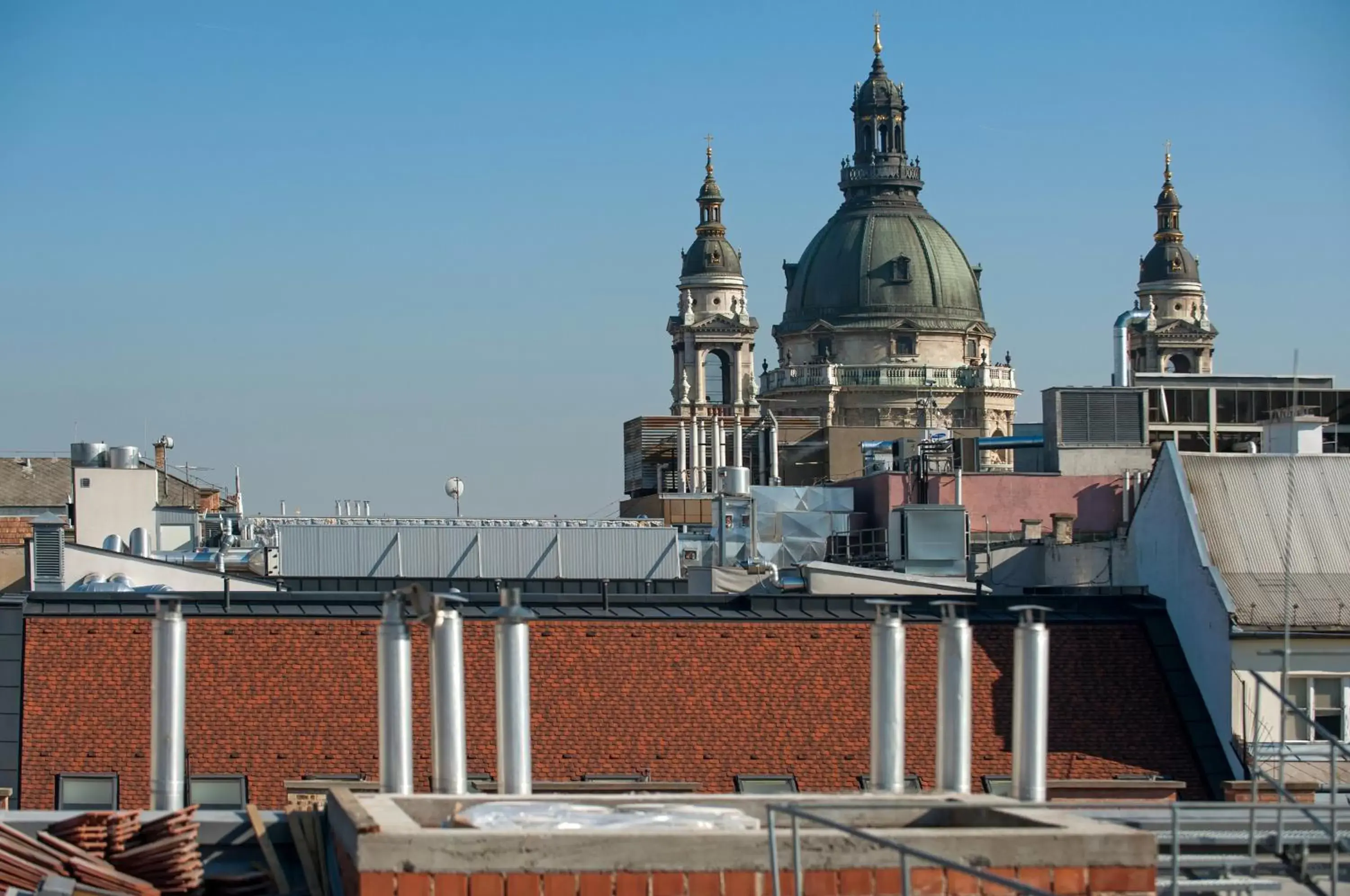 Bird's eye view in Prestige Hotel Budapest