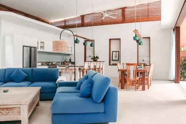 Living room, Seating Area in Villa Merdu Ubud