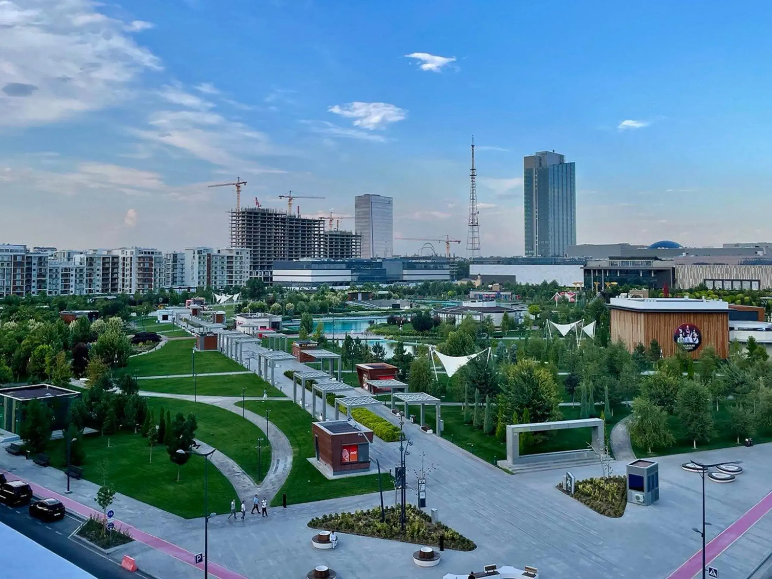 City view in Holiday Inn Tashkent City, an IHG Hotel