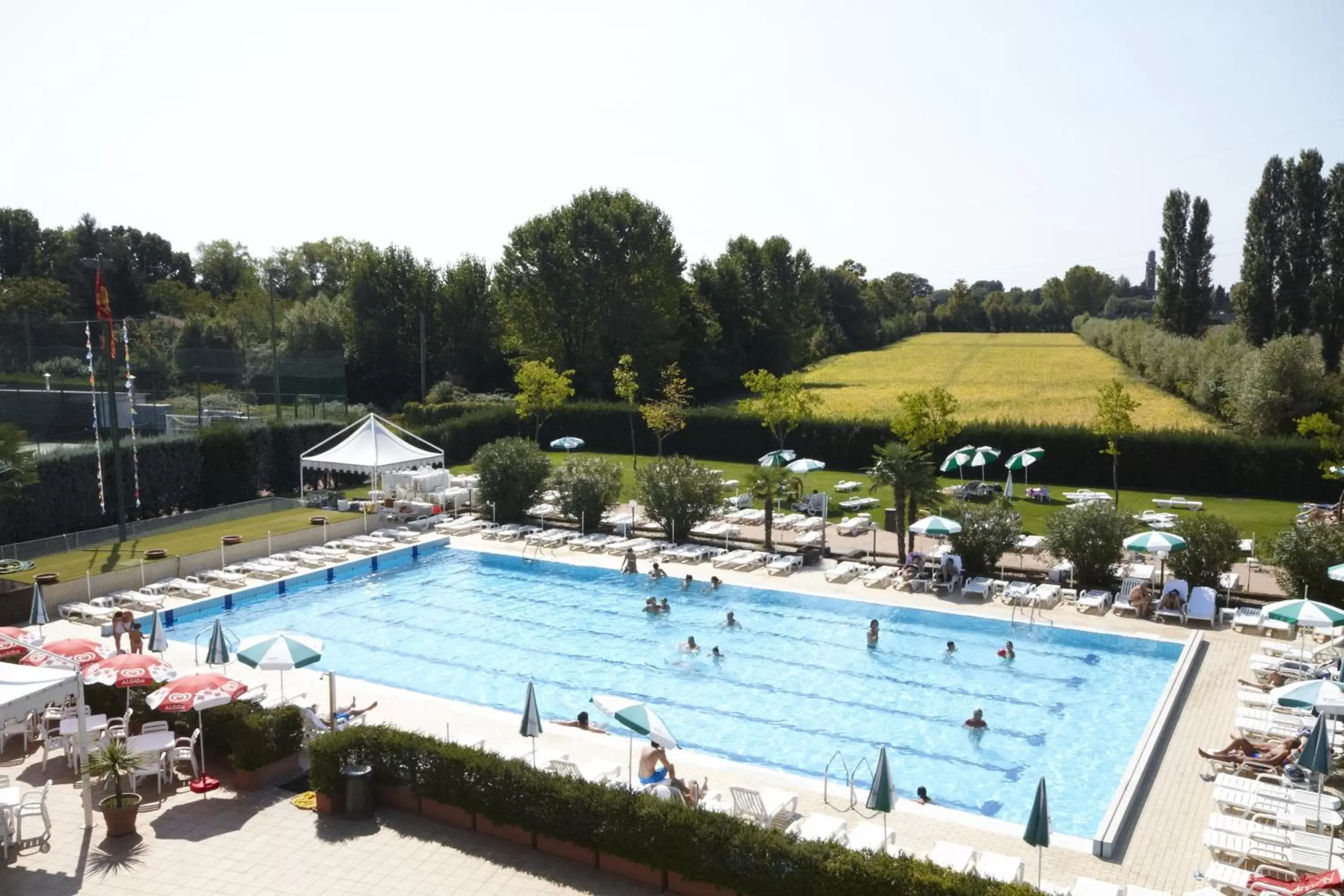 Pool View in GREEN GARDEN Resort - Smart Hotel