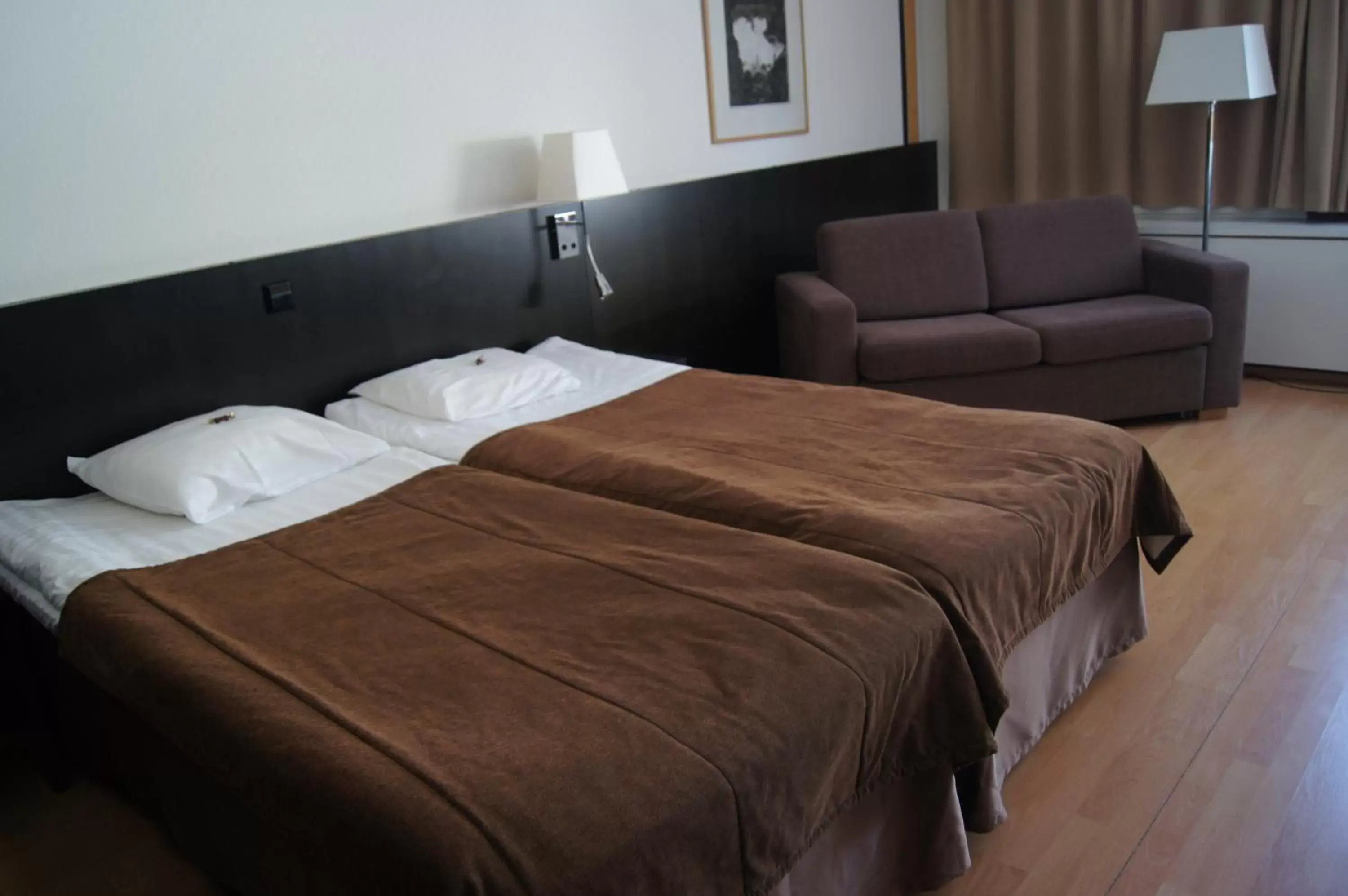 Bed in Hotel Korpilampi