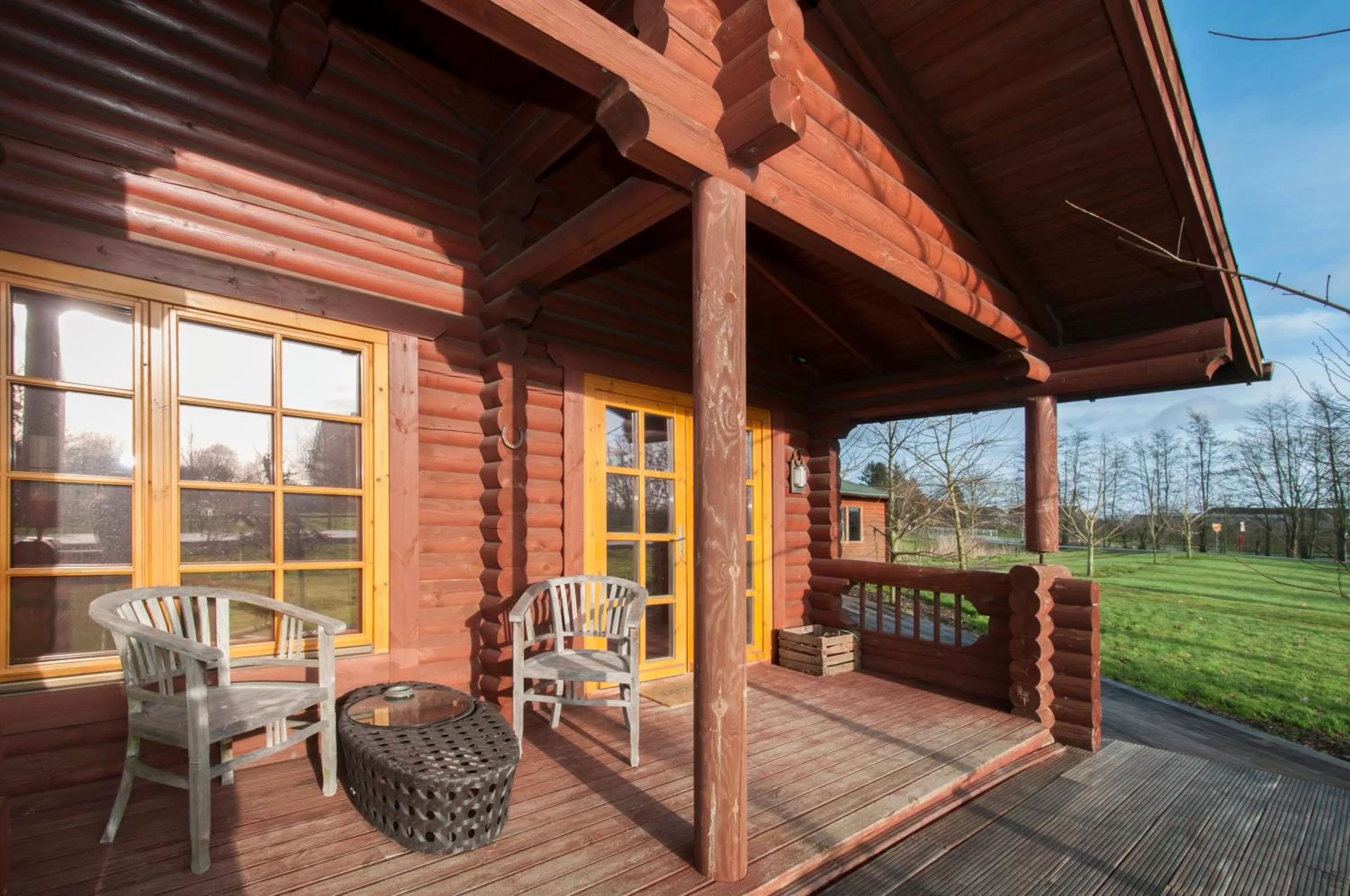 Property building in Hotel Villa Altes Land