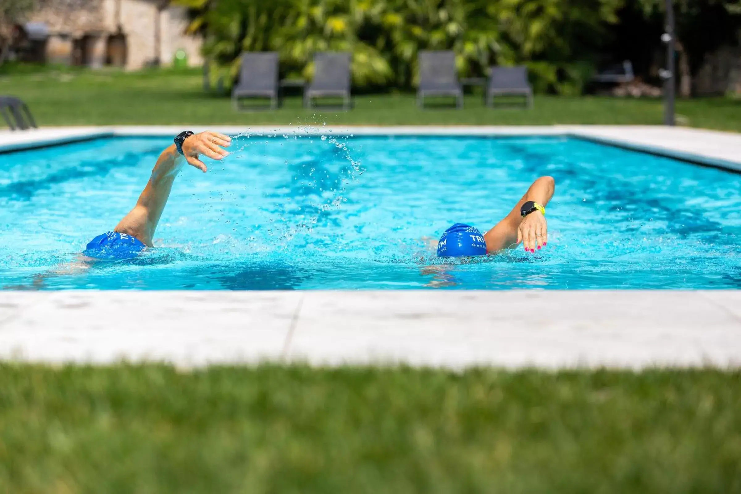 People, Swimming Pool in Aktivhotel Santalucia