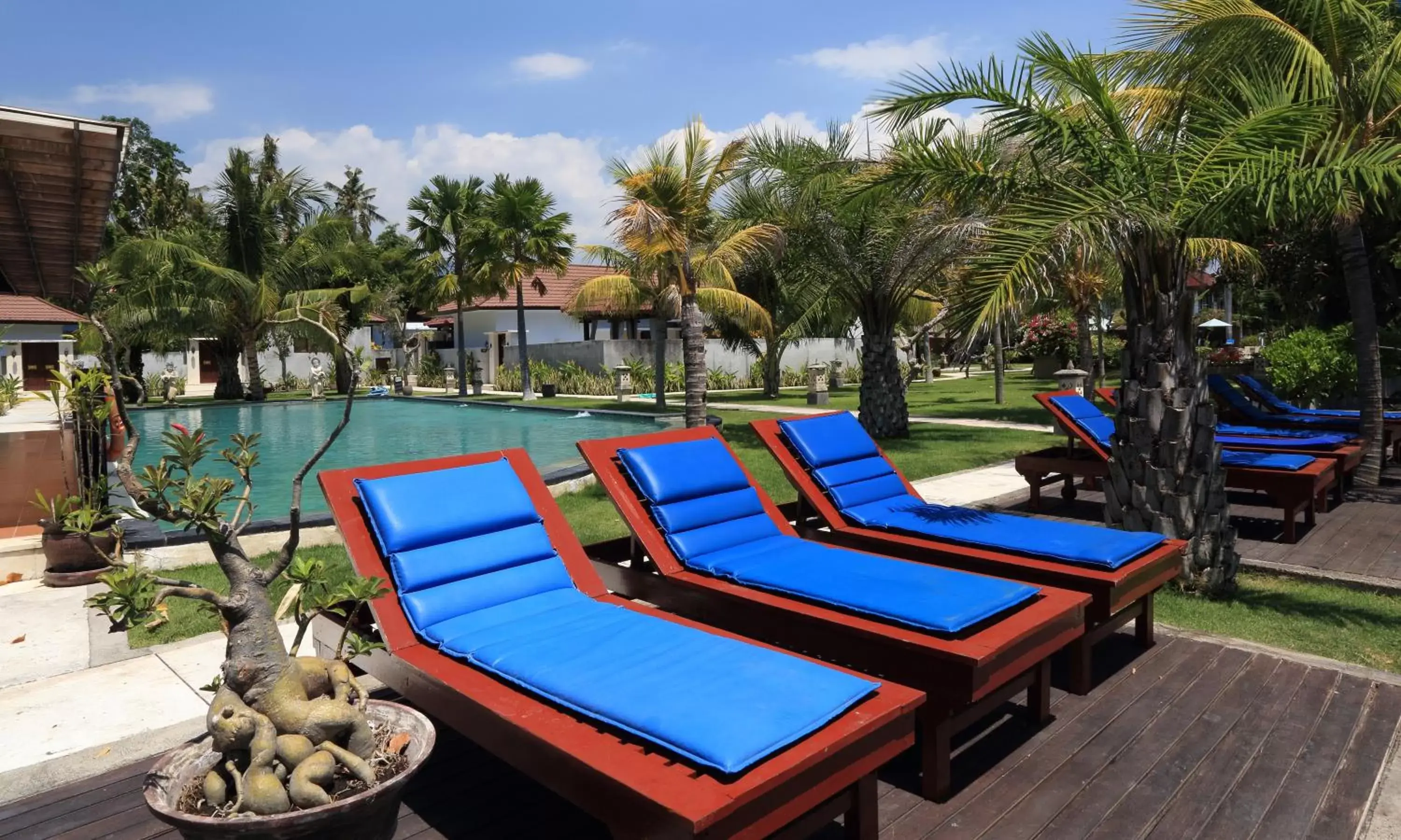 Swimming Pool in Puri Saron Hotel Baruna Beach Lovina
