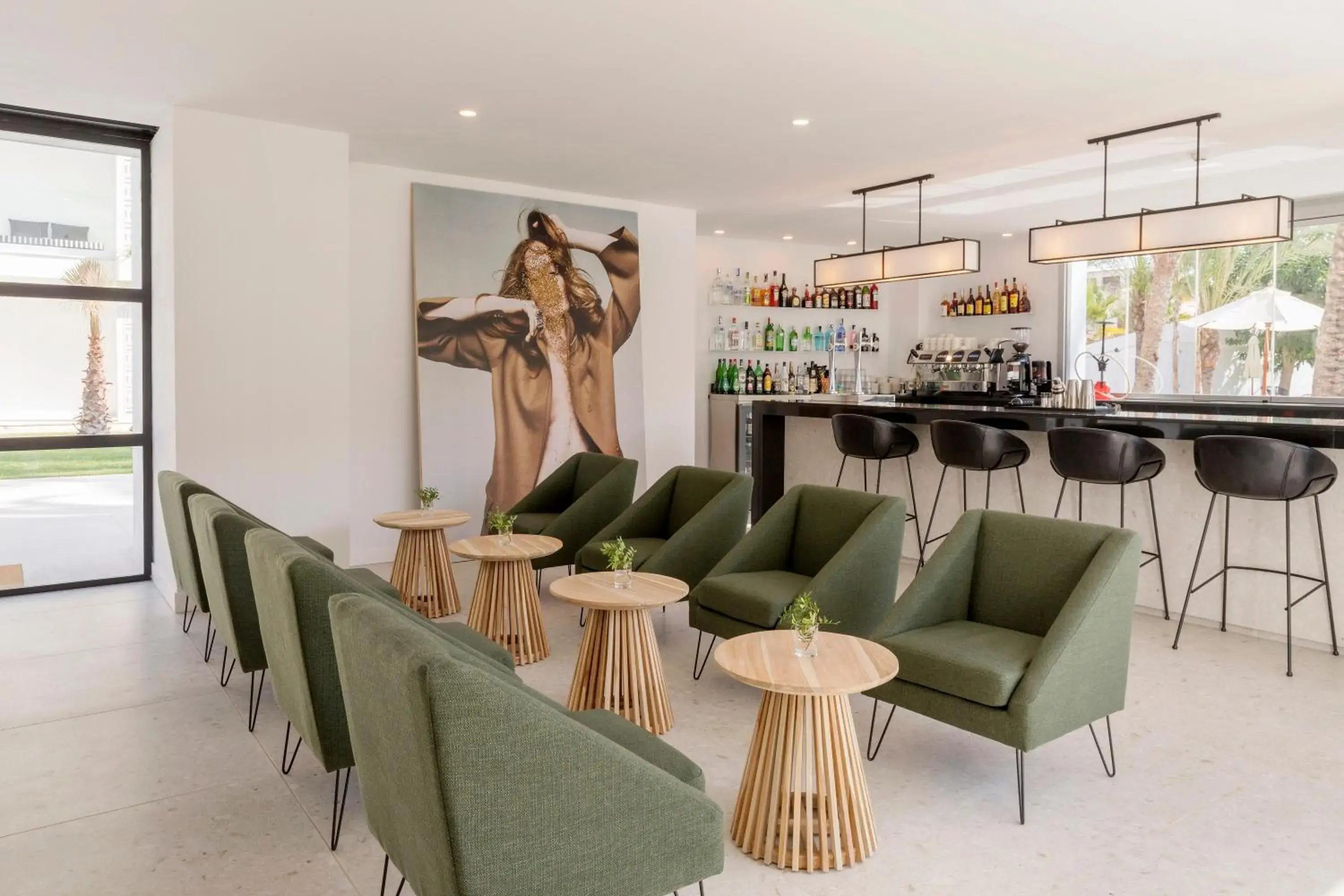 Lounge or bar in HM Ayron Park - Adults Only Lounge or bar in HM Ayron Park - Adults Only