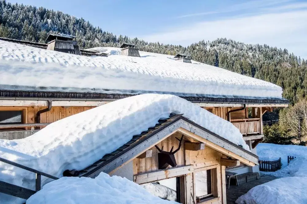 Property building, Winter in Flocons de Sel