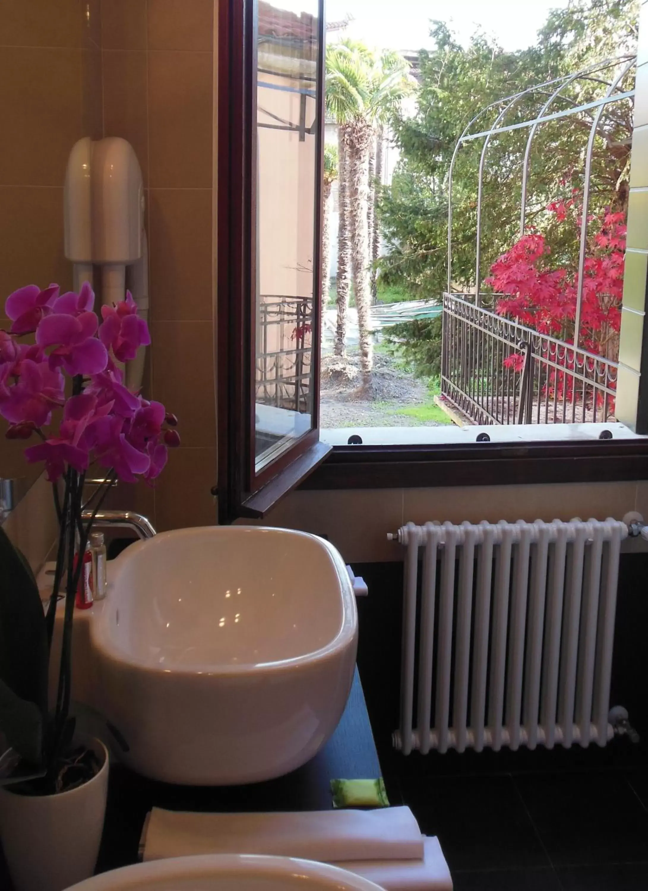 Decorative detail, Bathroom in Hotel Sant'Antonin