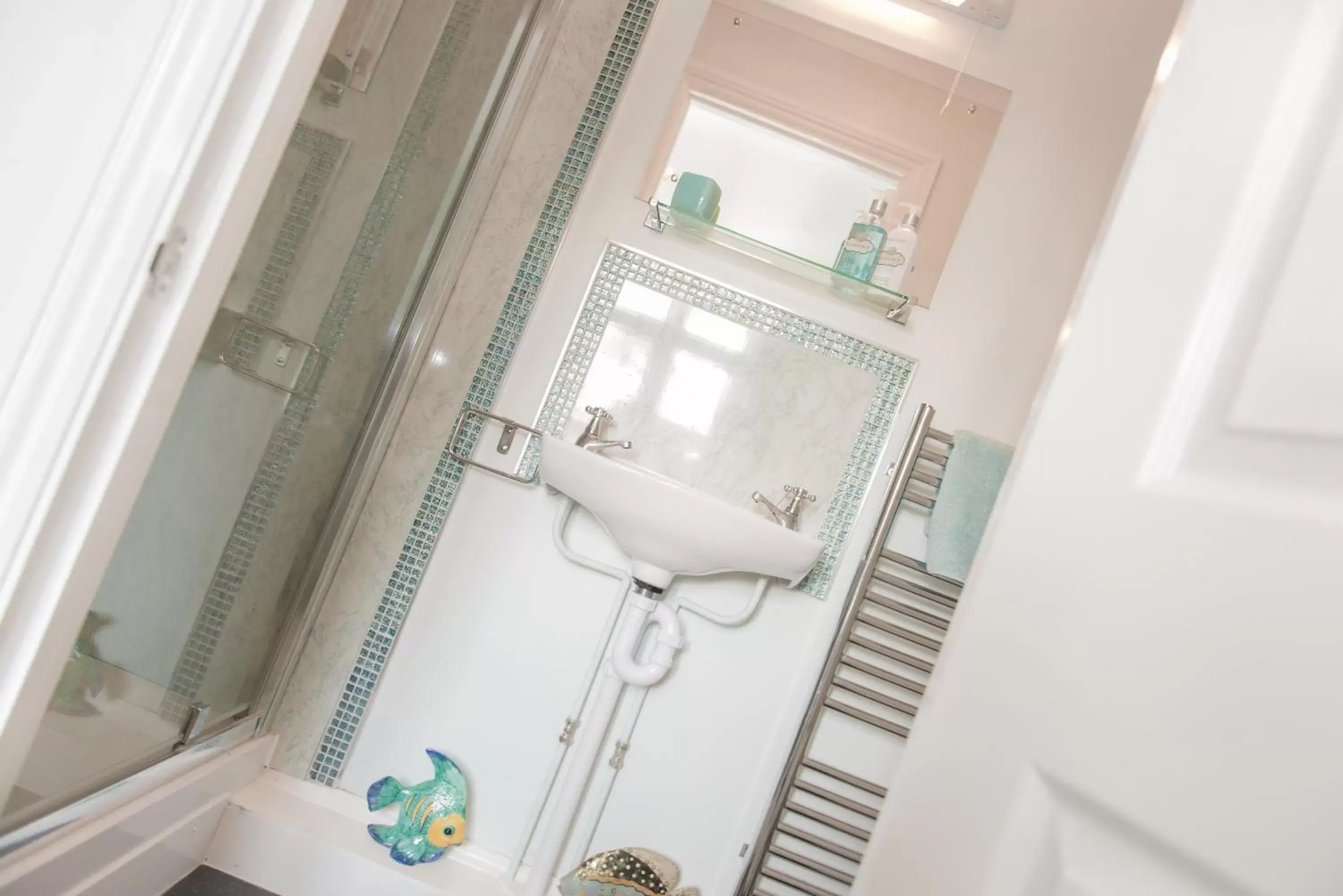 Shower, Bathroom in The School House