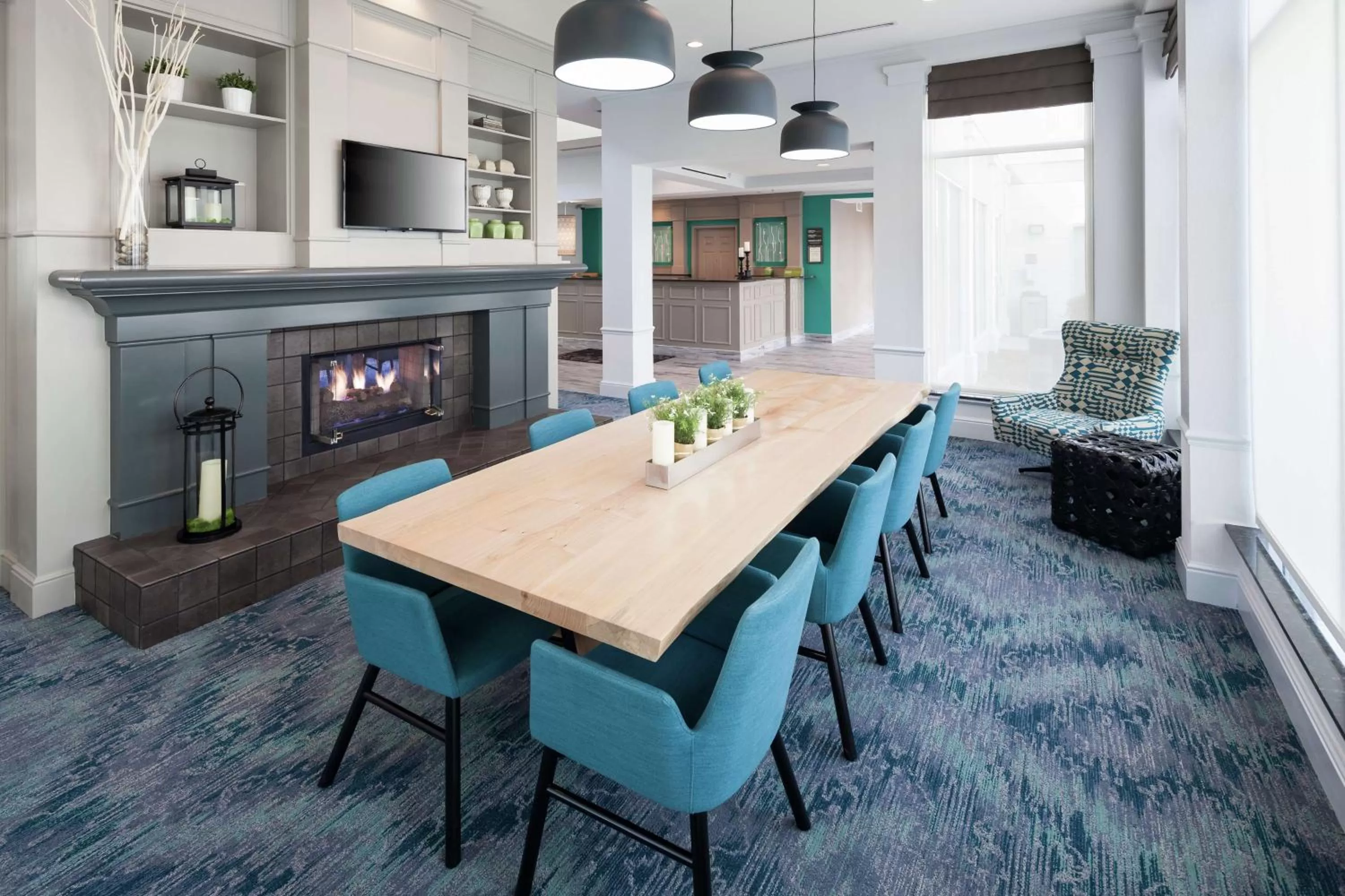 Lobby or reception in Hilton Garden Inn Sacramento/South Natomas