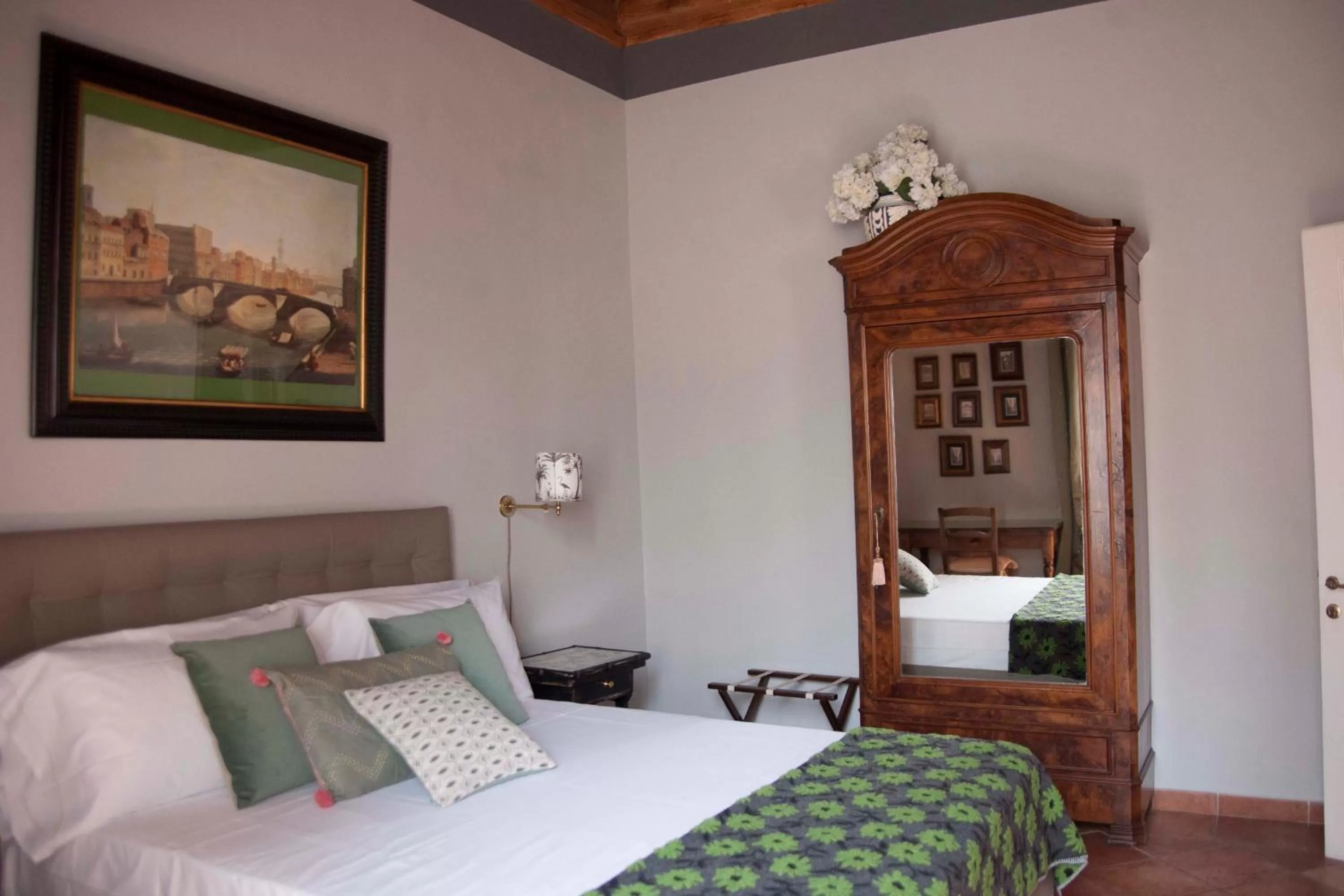 Bed in Antica Dimora De' Benci