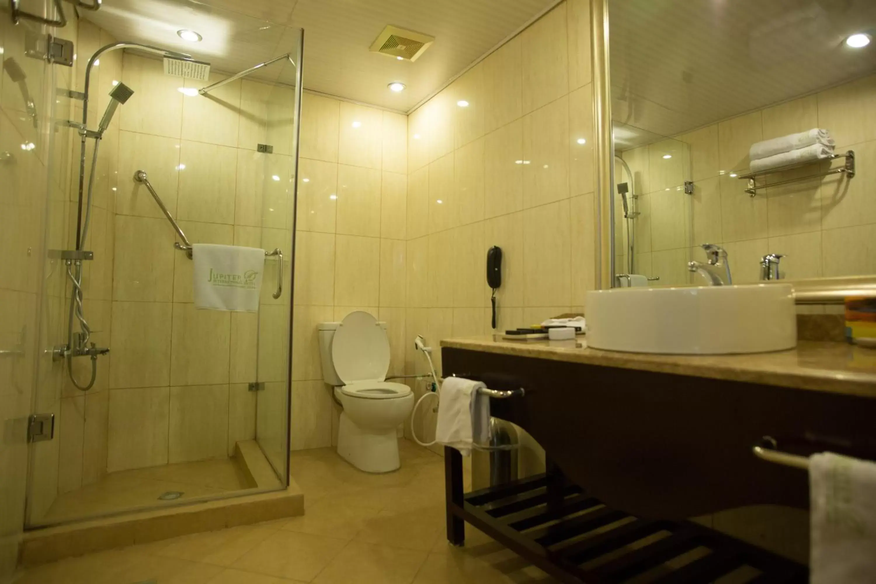 Bathroom in Jupiter International Hotel - Bole