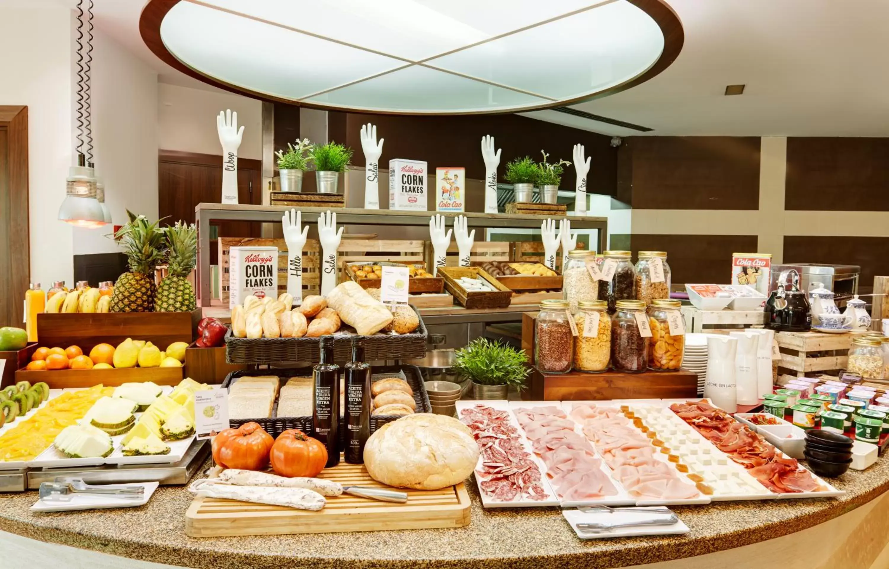 Buffet breakfast, Restaurant/Places to Eat in Sercotel Valladolid