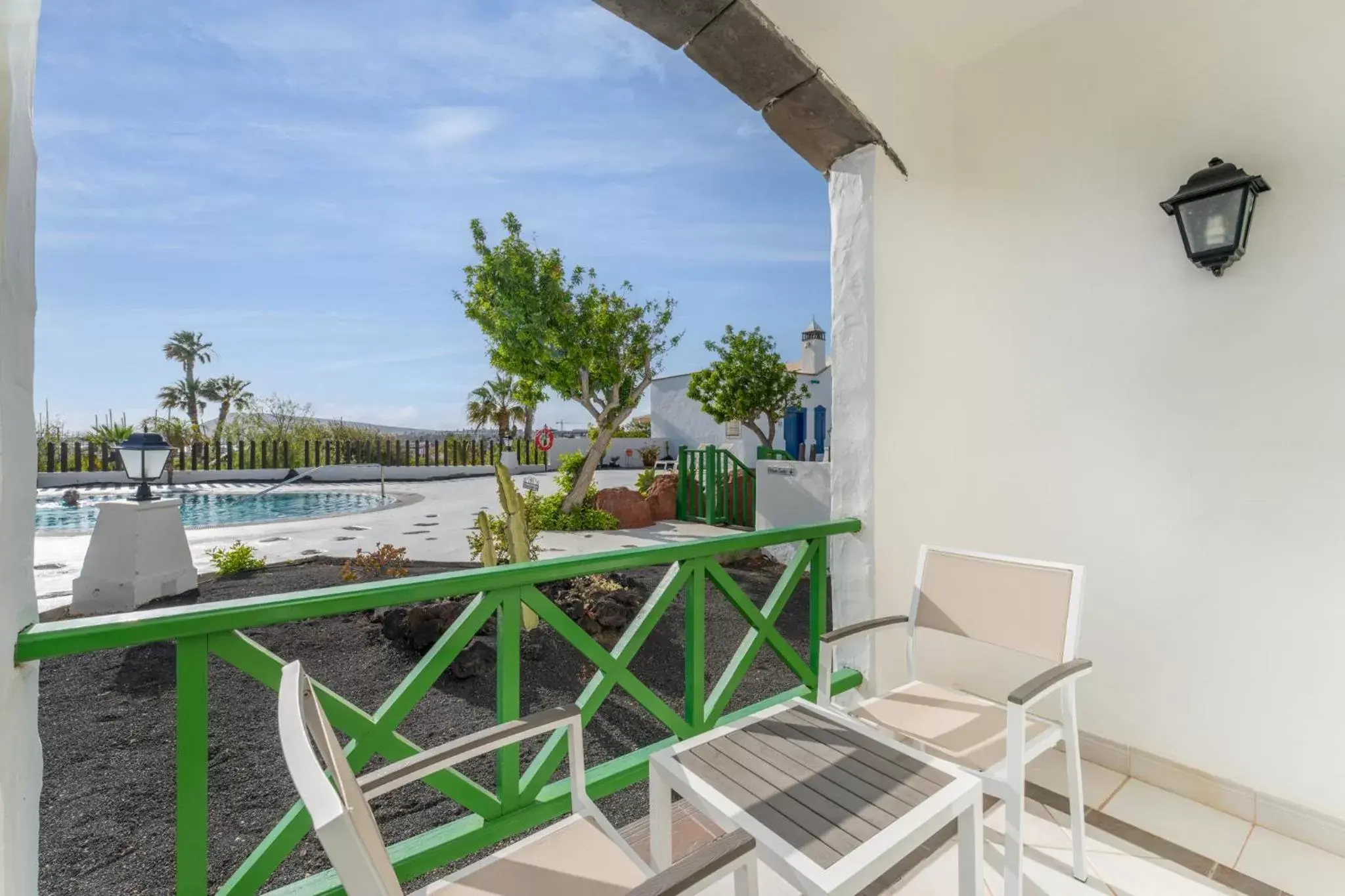 Pool view, Balcony/Terrace in Hotel LIVVO Volcán Lanzarote